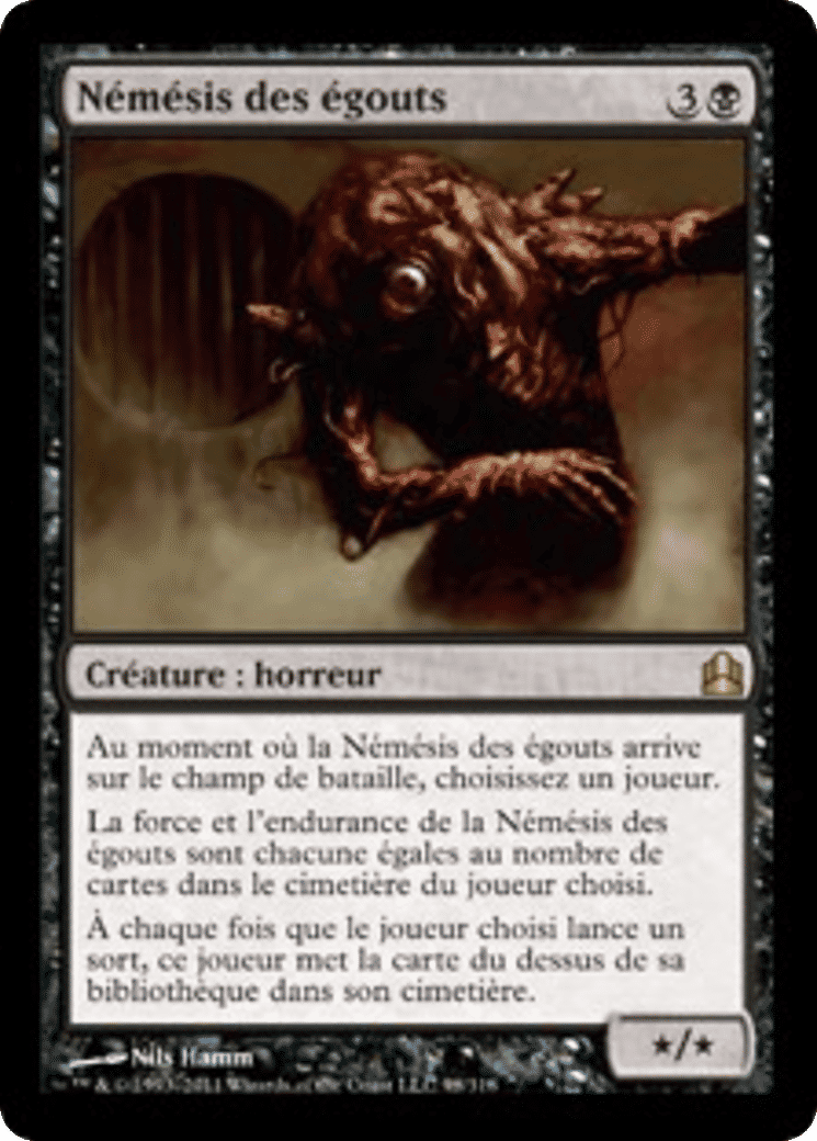 Némésis des égouts — Commander 2011 — Magic: The Gathering