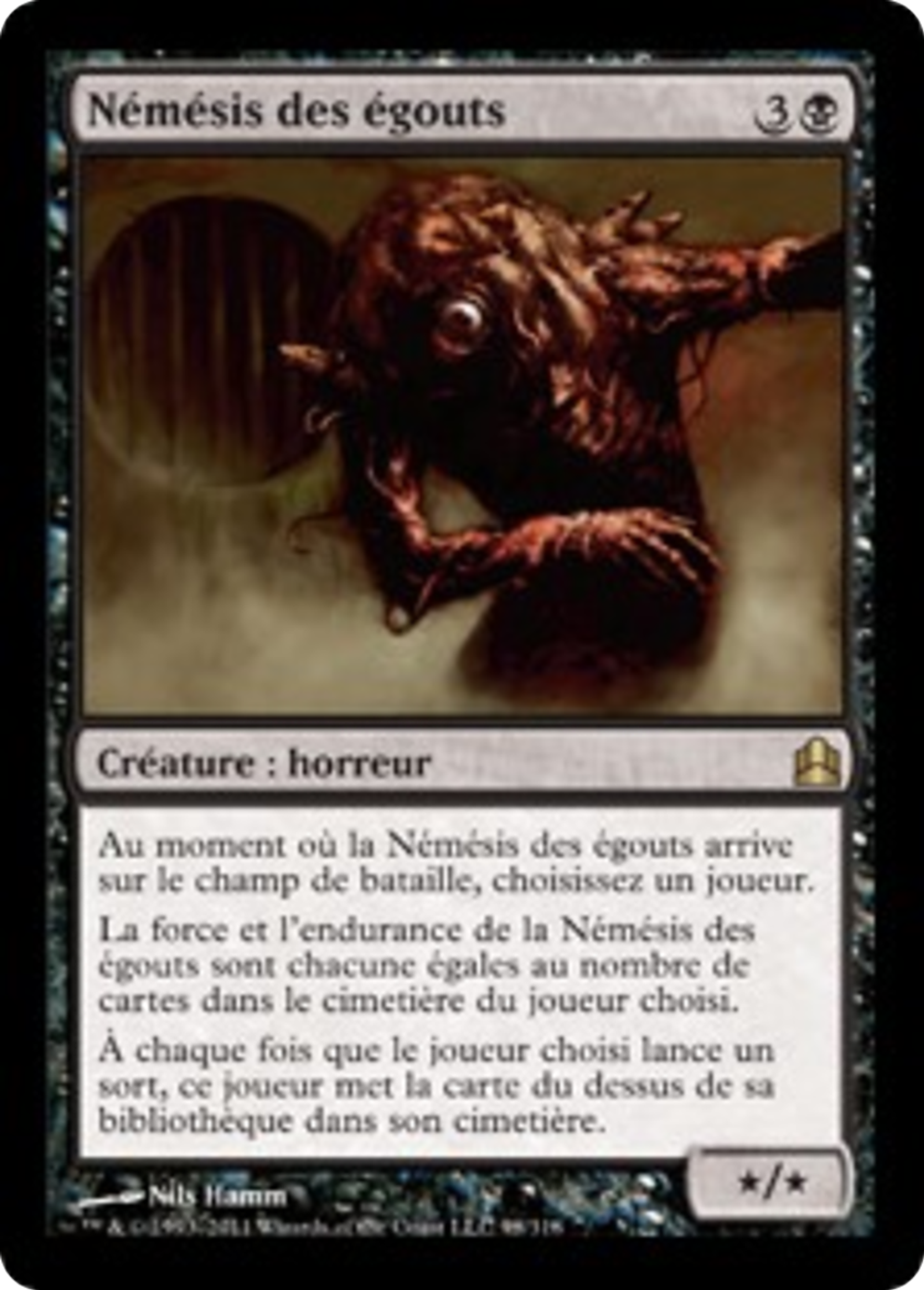 Némésis des égouts — Commander 2011 — Magic: The Gathering
