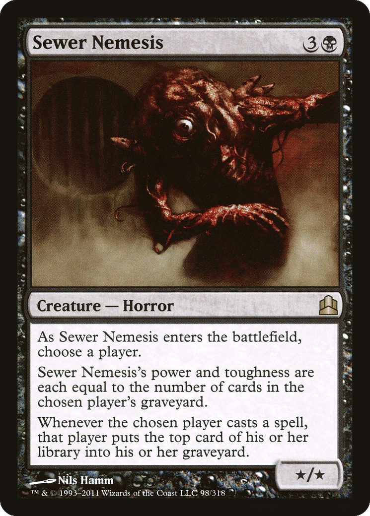 Sewer Nemesis — Commander 2011 — Magic: The Gathering