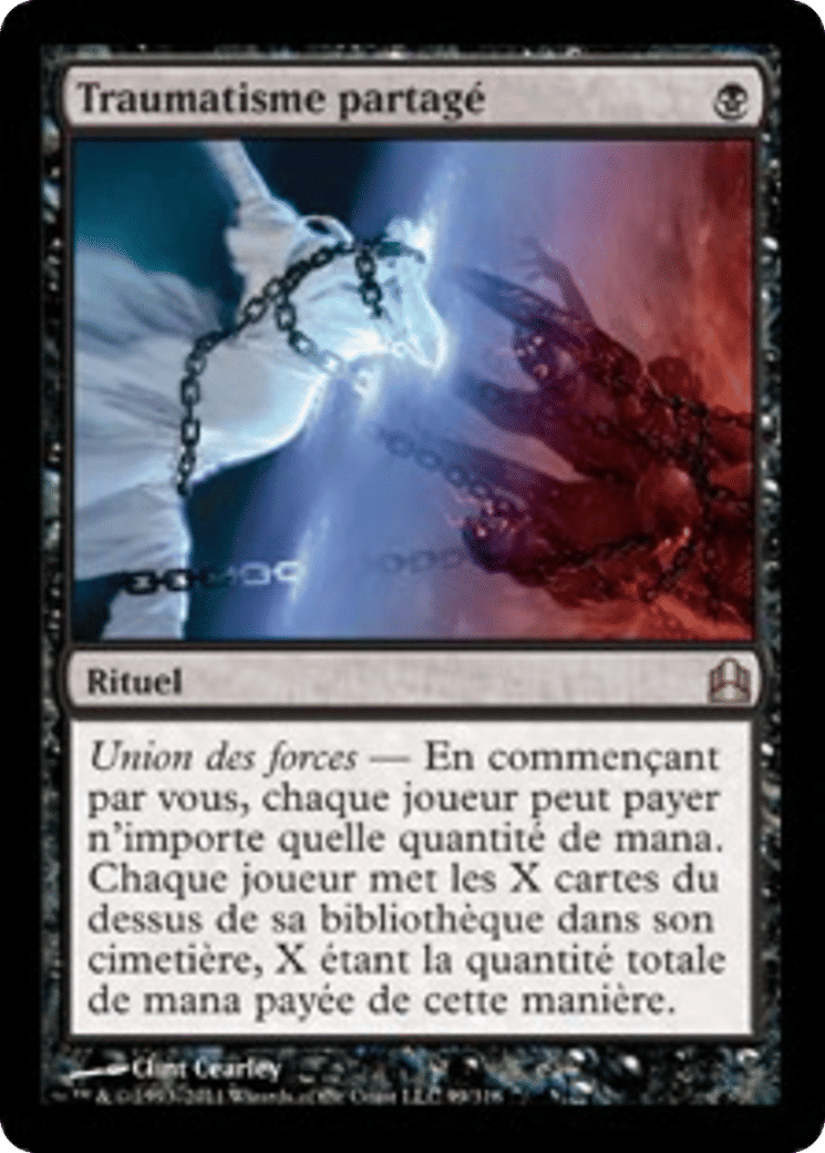 Traumatisme partagé — Commander 2011 — Magic: The Gathering