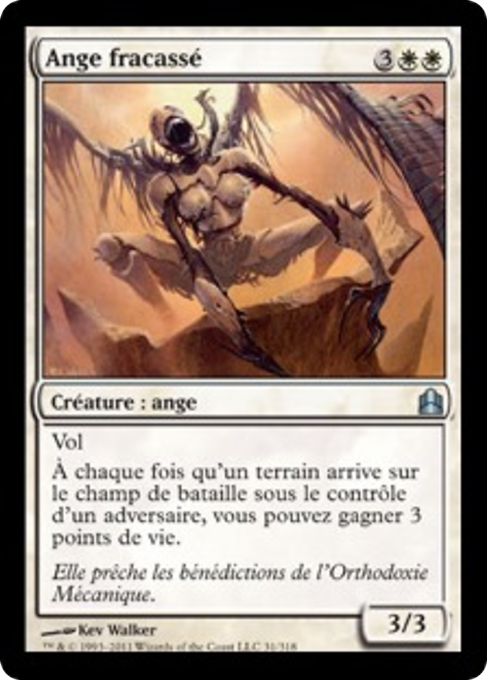 Ange fracassé — Commander 2011 — Magic: The Gathering