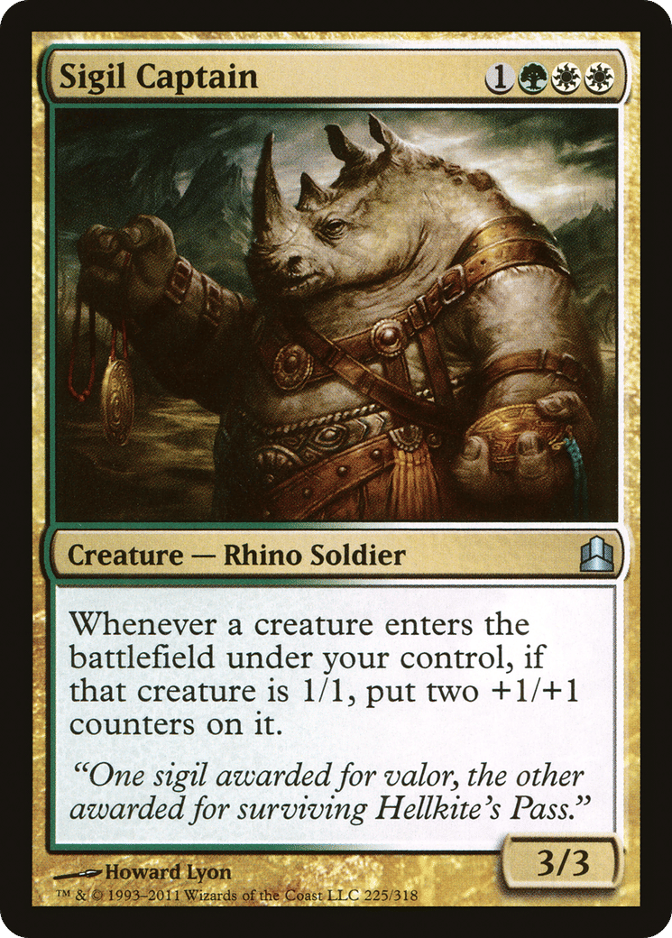 Sigil Captain — Commander 2011 — Magic: The Gathering