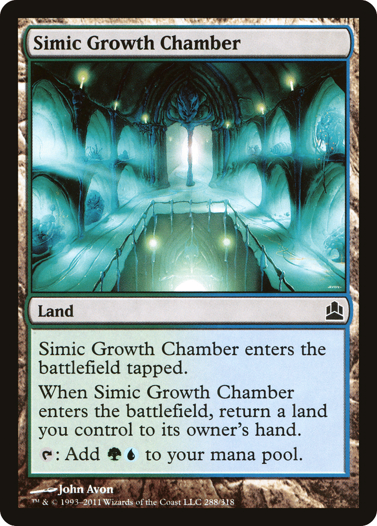 Simic Growth Chamber — Commander 2011 — Magic: The Gathering
