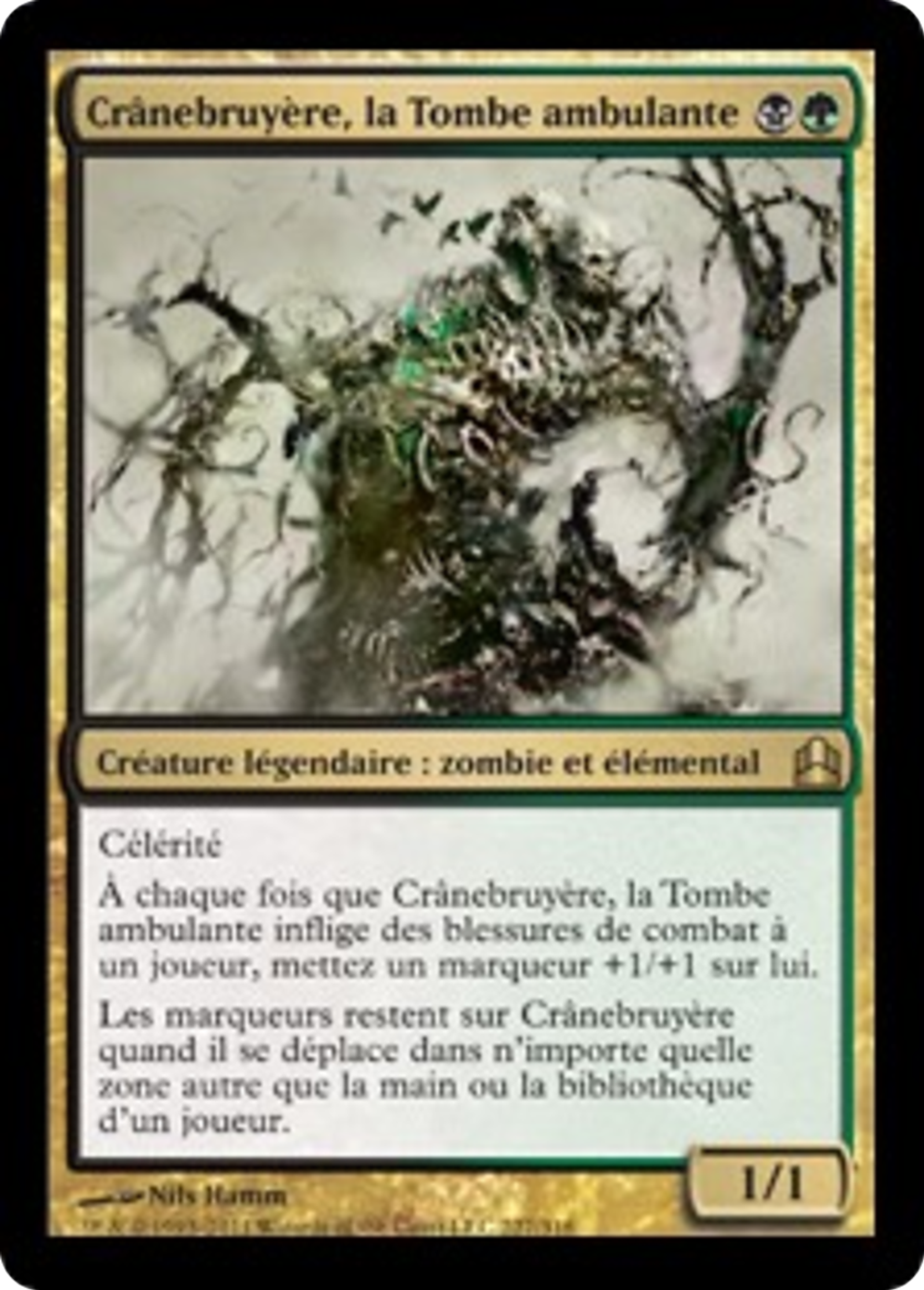 Crânebruyère, la Tombe ambulante — Commander 2011 — Magic: The Gathering