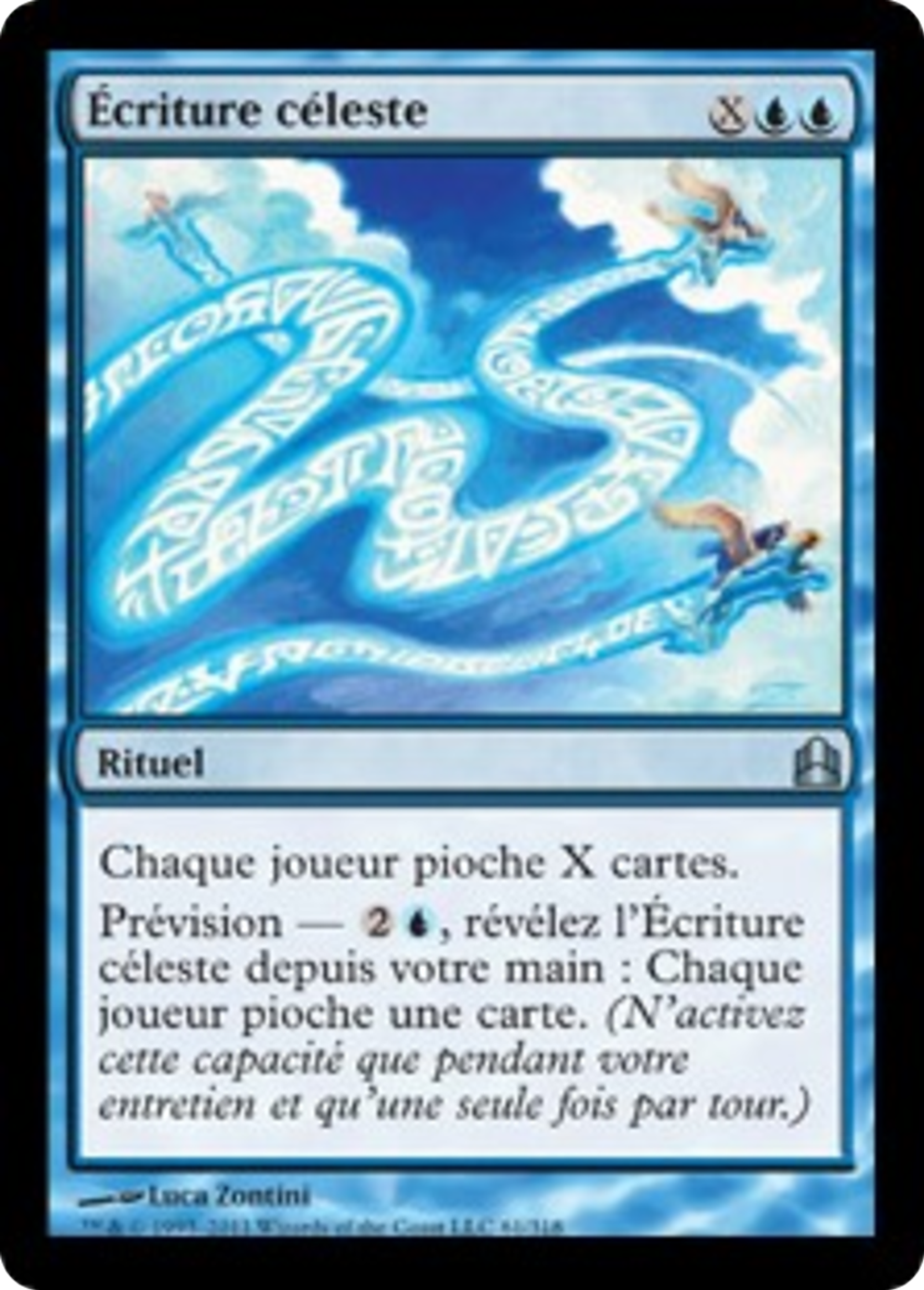 Écriture céleste — Commander 2011 — Magic: The Gathering