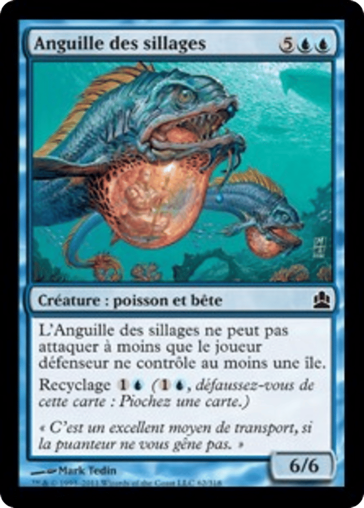 Anguille des sillages — Commander 2011 — Magic: The Gathering