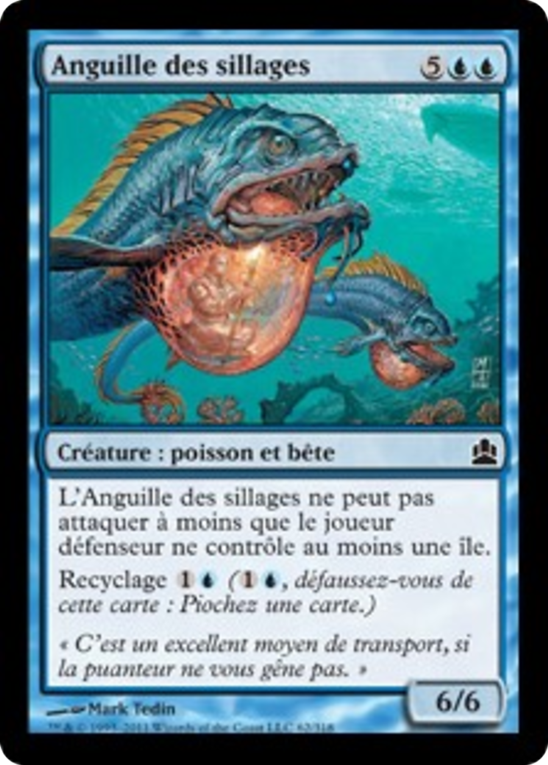 Anguille des sillages — Commander 2011 — Magic: The Gathering