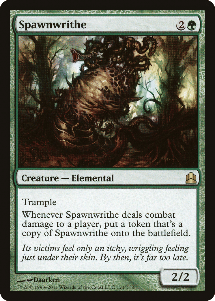Spawnwrithe — Commander 2011 — Magic: The Gathering