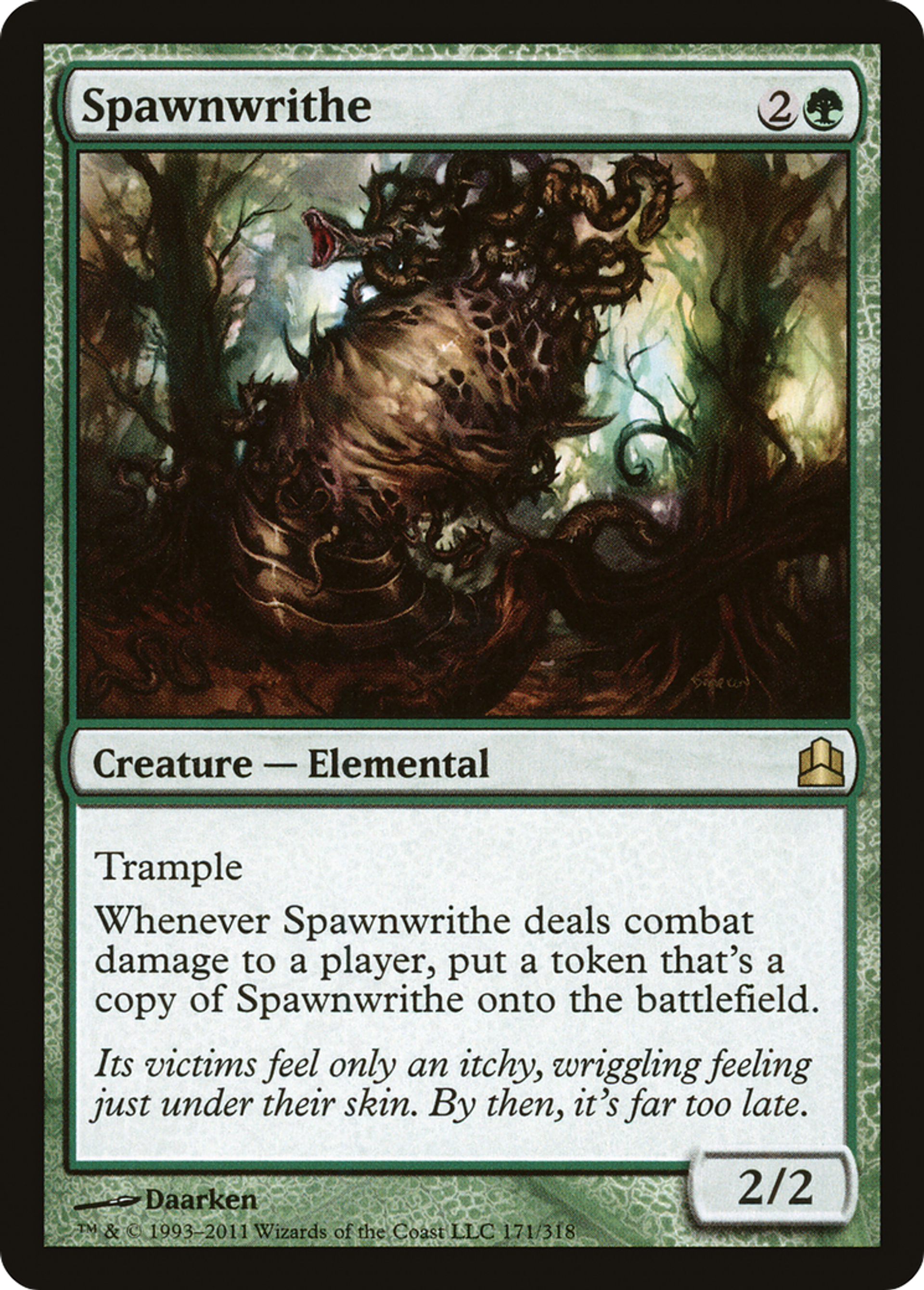 Spawnwrithe — Commander 2011 — Magic: The Gathering