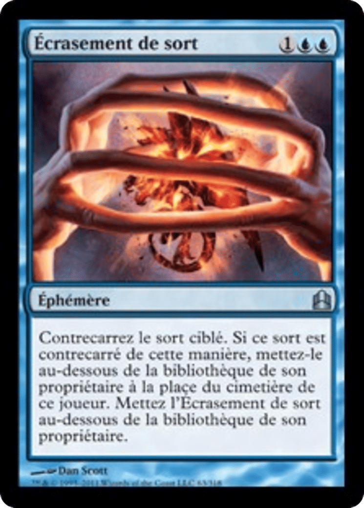 Écrasement de sort — Commander 2011 — Magic: The Gathering