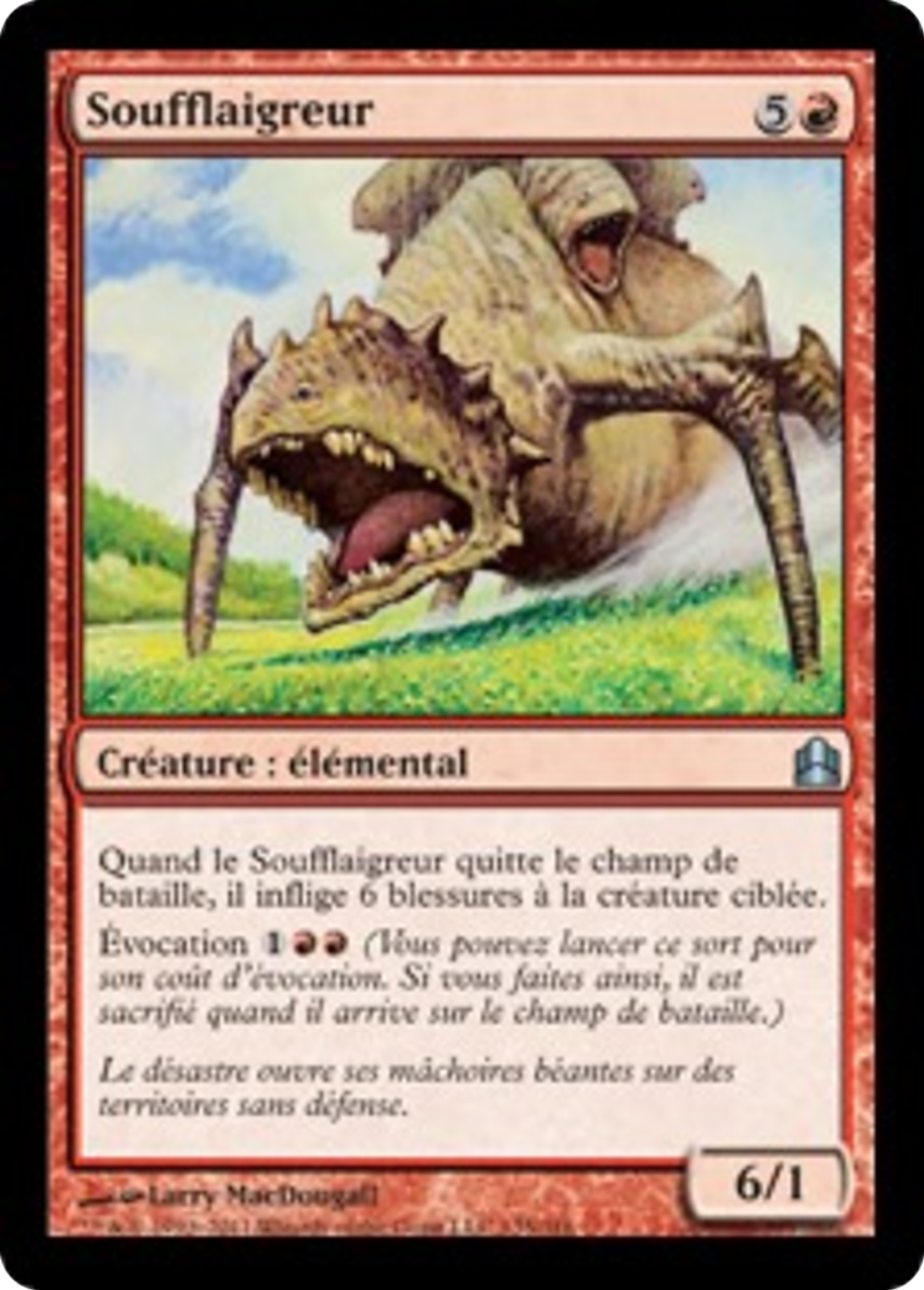 Soufflaigreur — Commander 2011 — Magic: The Gathering