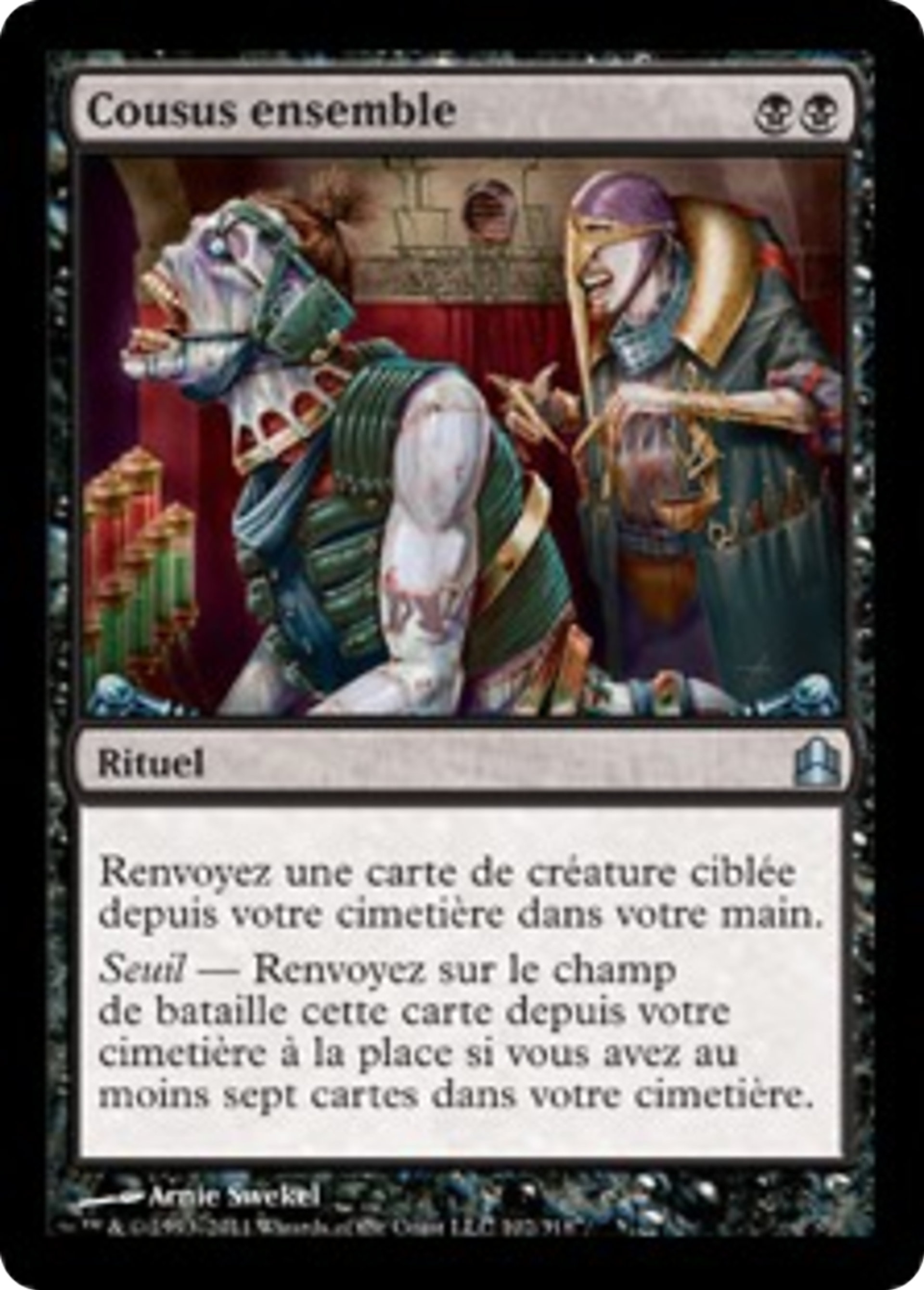 Cousus ensemble — Commander 2011 — Magic: The Gathering