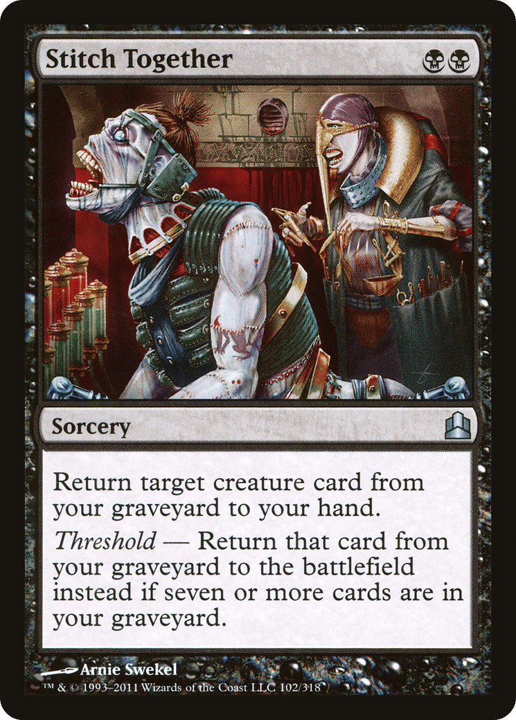 Stitch Together — Commander 2011 — Magic: The Gathering