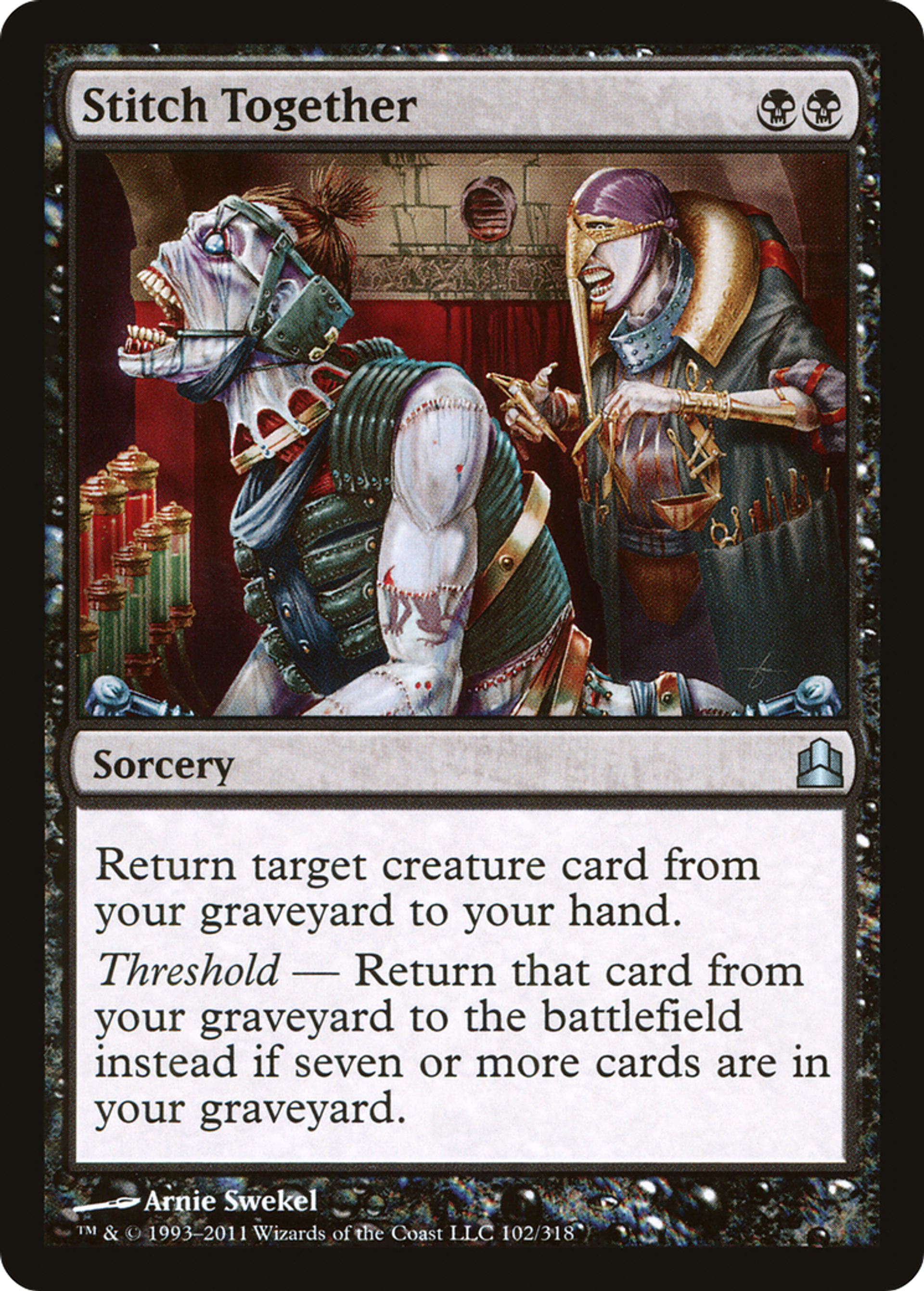 Cousus ensemble — Commander 2011 — Magic: The Gathering