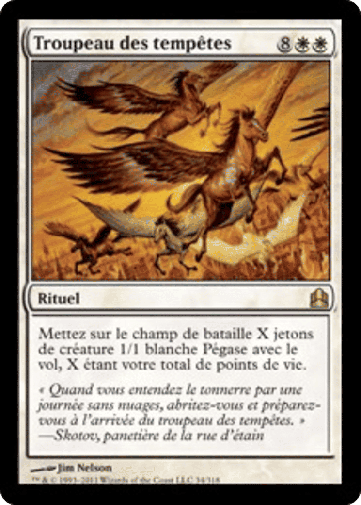 Troupeau des tempêtes — Commander 2011 — Magic: The Gathering