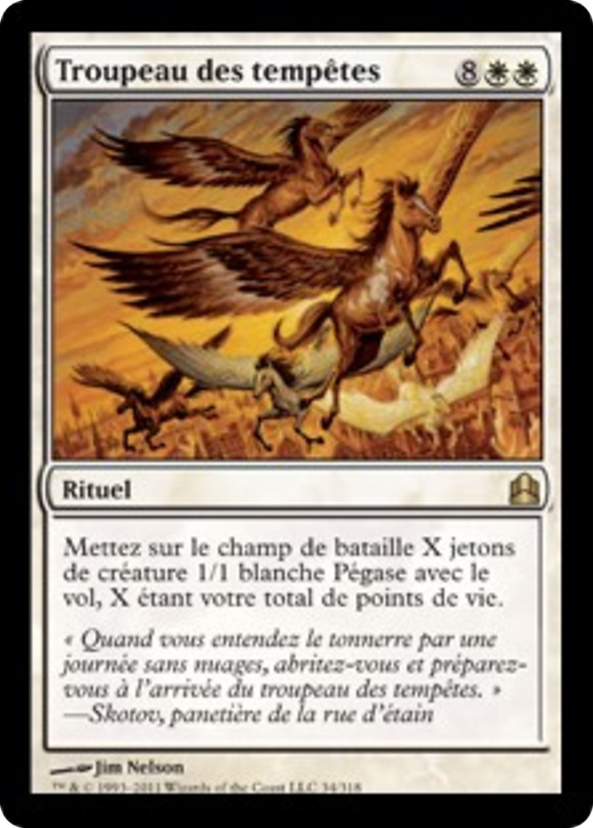 Troupeau des tempêtes — Commander 2011 — Magic: The Gathering