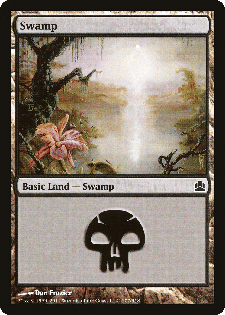 Swamp — Commander 2011 — Magic: The Gathering