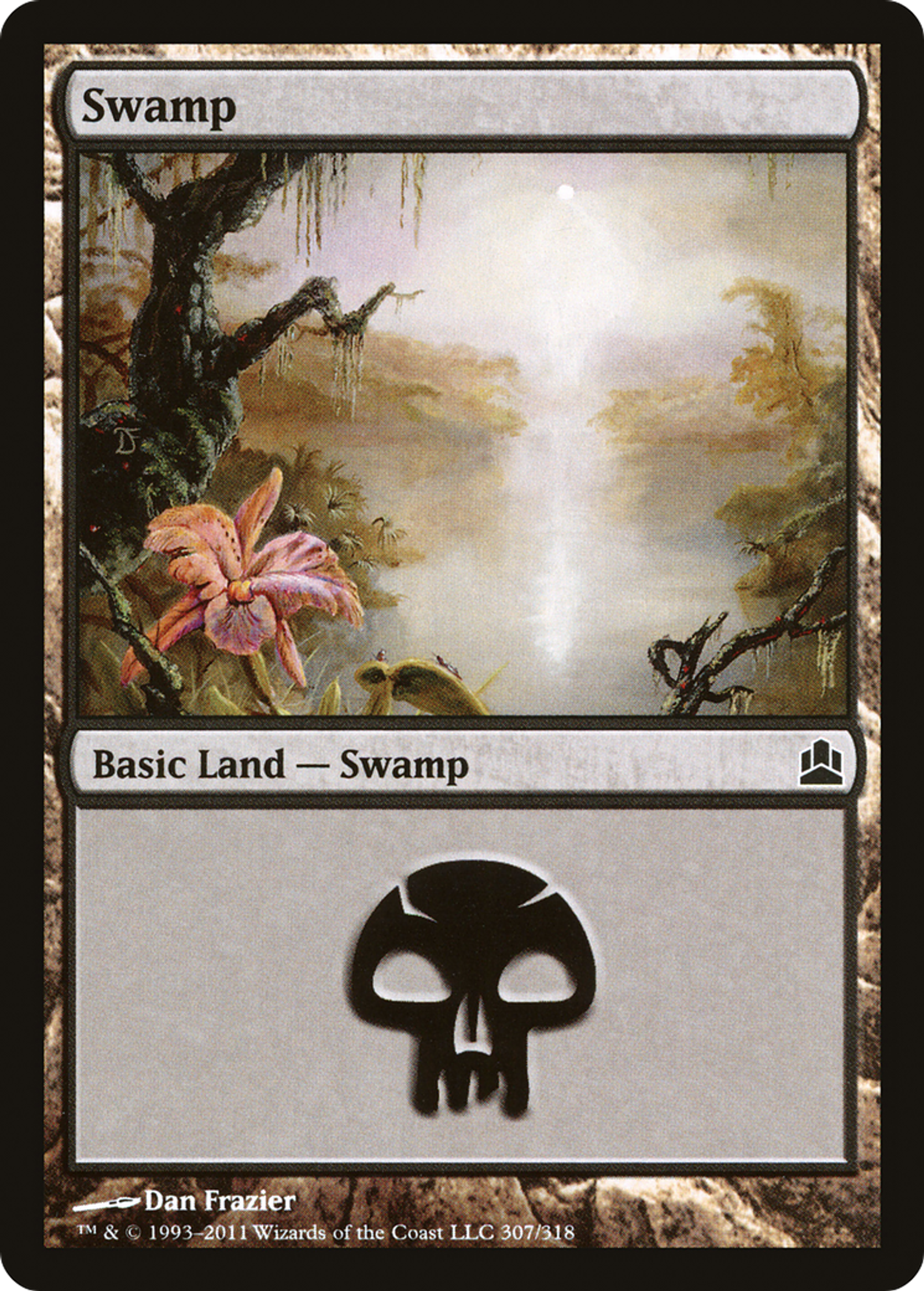 Swamp — Commander 2011 — Magic: The Gathering