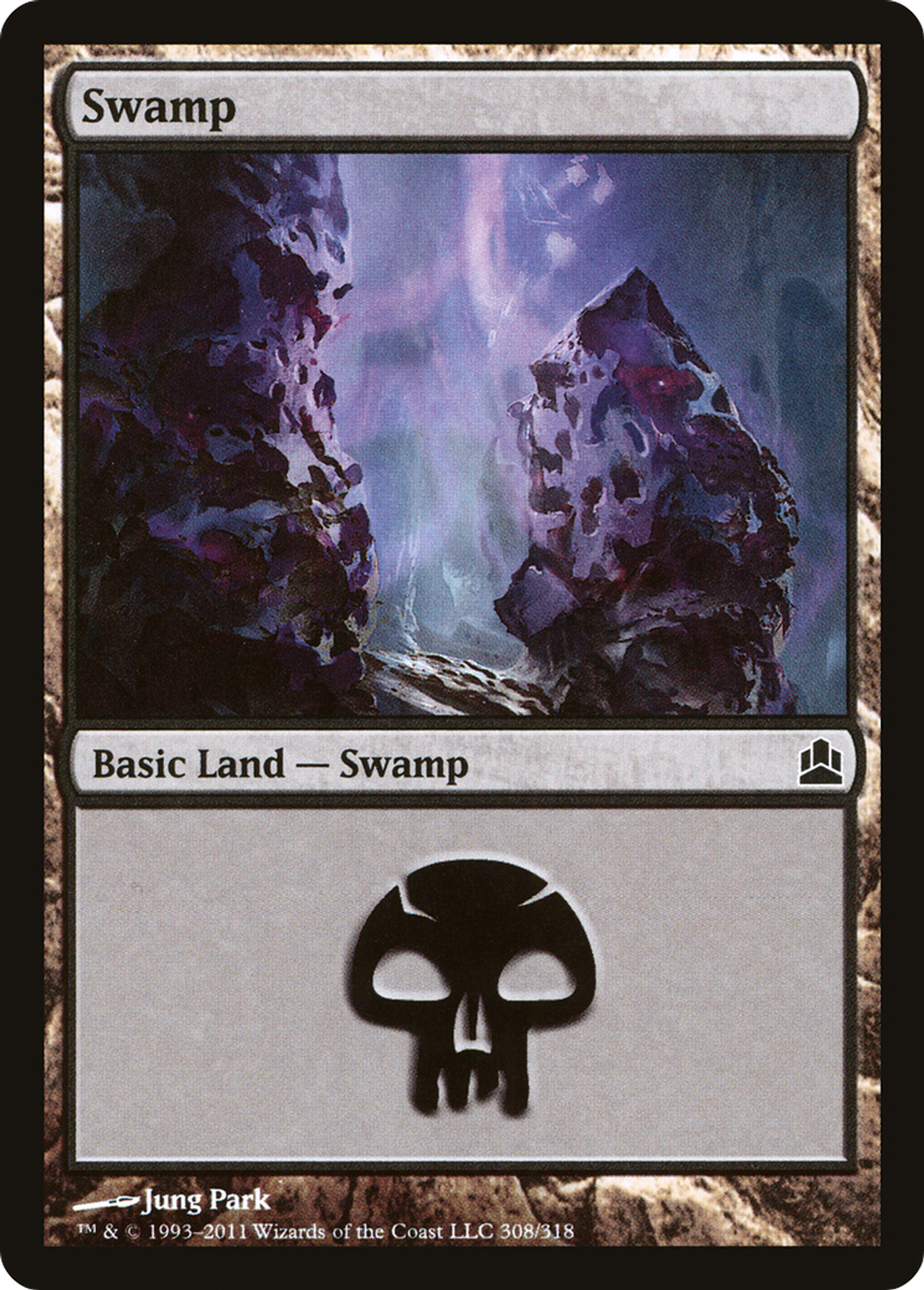 Swamp — Commander 2011 — Magic: The Gathering
