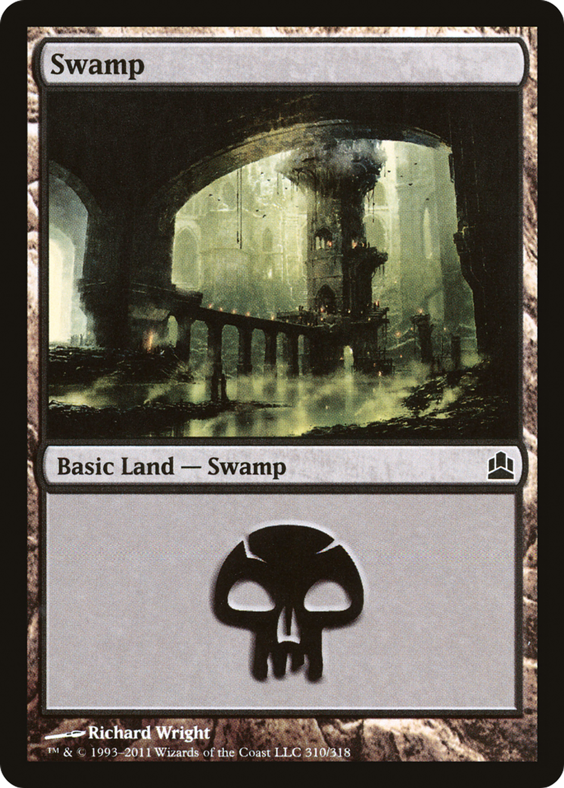 Swamp — Commander 2011 — Magic: The Gathering