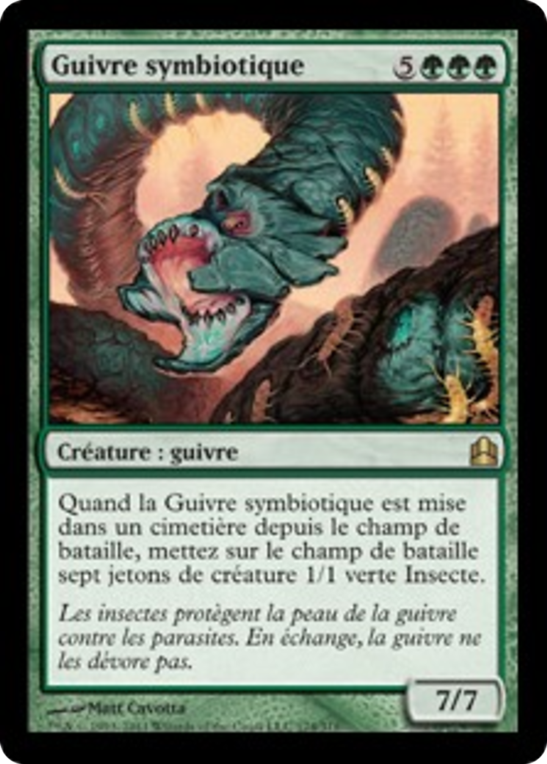 Guivre symbiotique — Commander 2011 — Magic: The Gathering