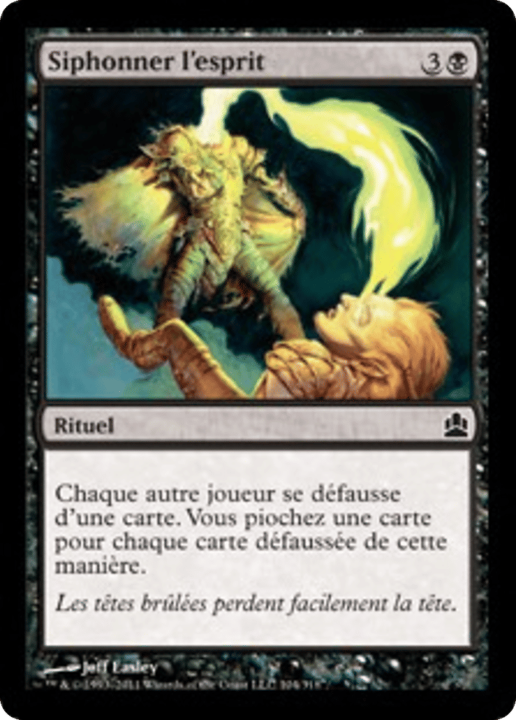 Siphonner l'esprit — Commander 2011 — Magic: The Gathering