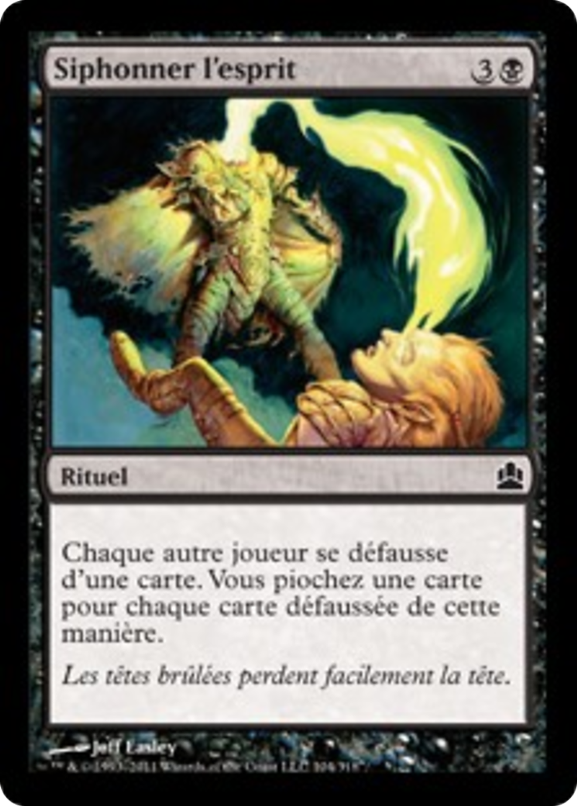 Siphonner l'esprit — Commander 2011 — Magic: The Gathering