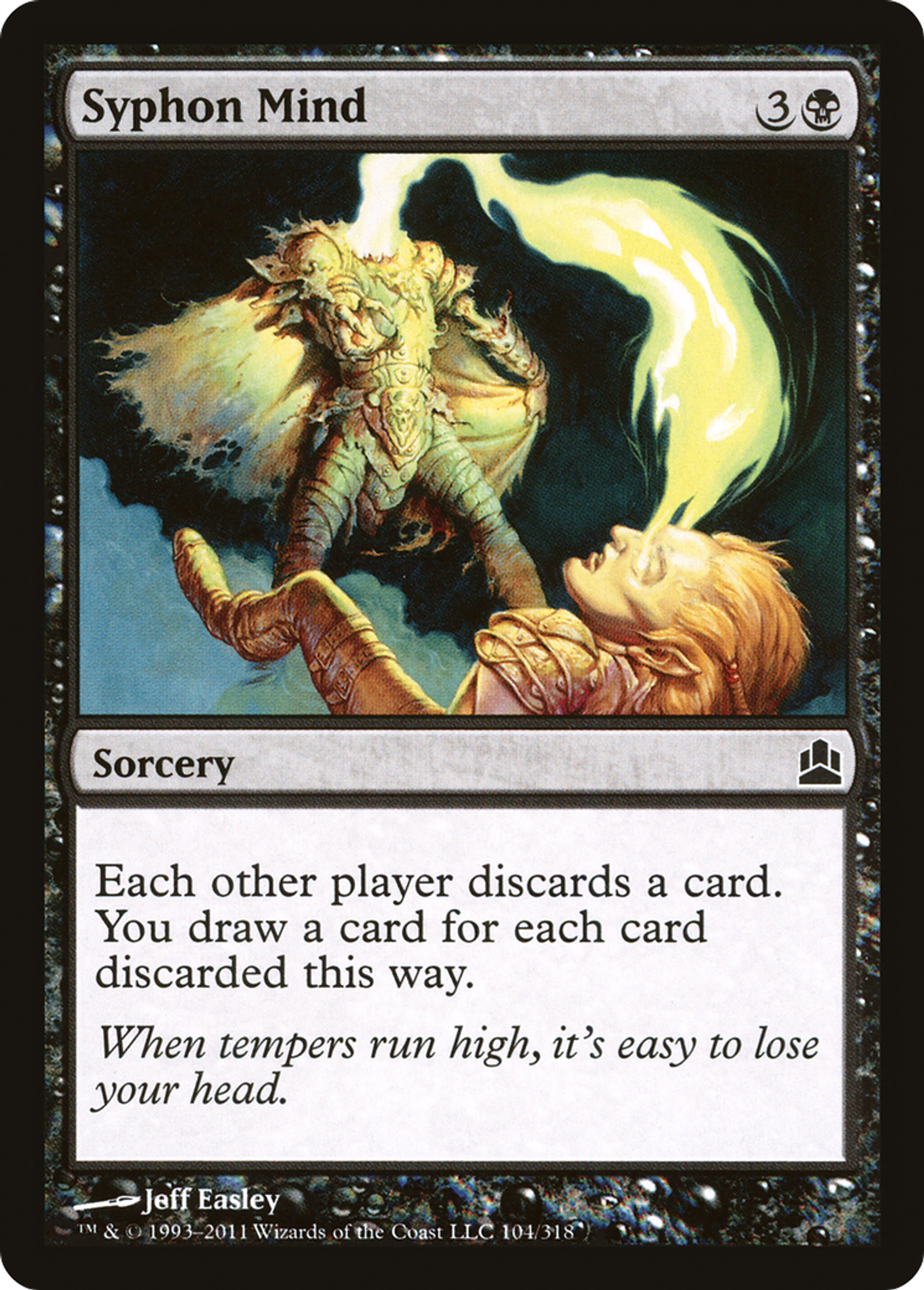 Siphonner l'esprit — Commander 2011 — Magic: The Gathering