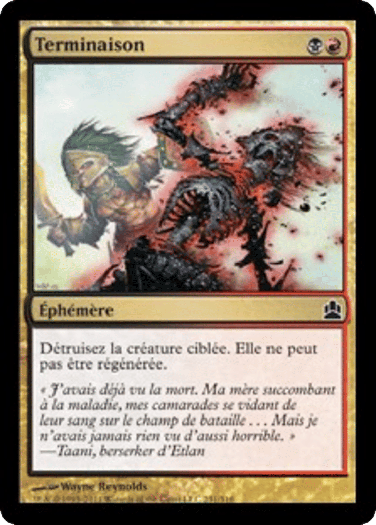 Terminaison — Commander 2011 — Magic: The Gathering