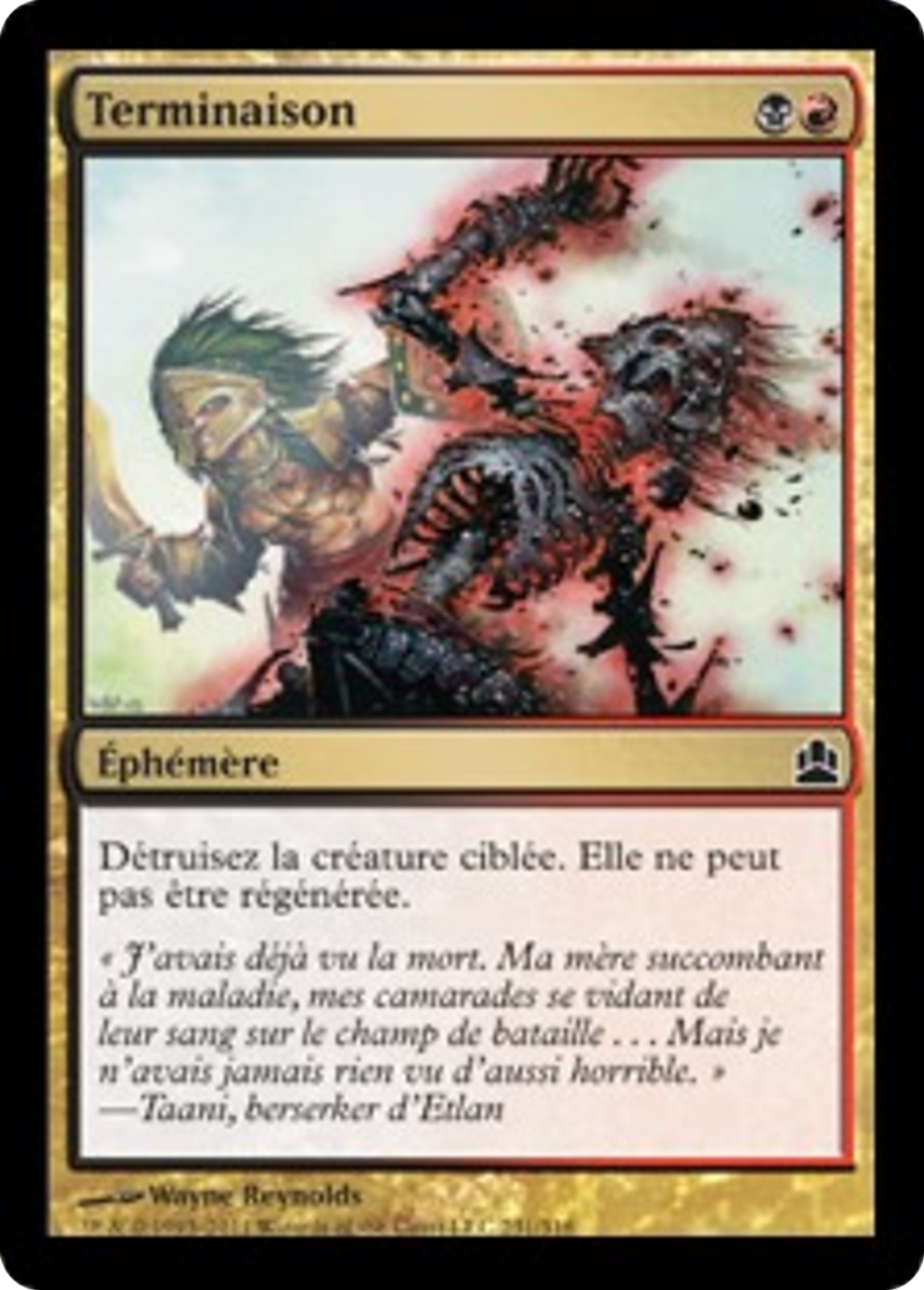 Terminaison — Commander 2011 — Magic: The Gathering