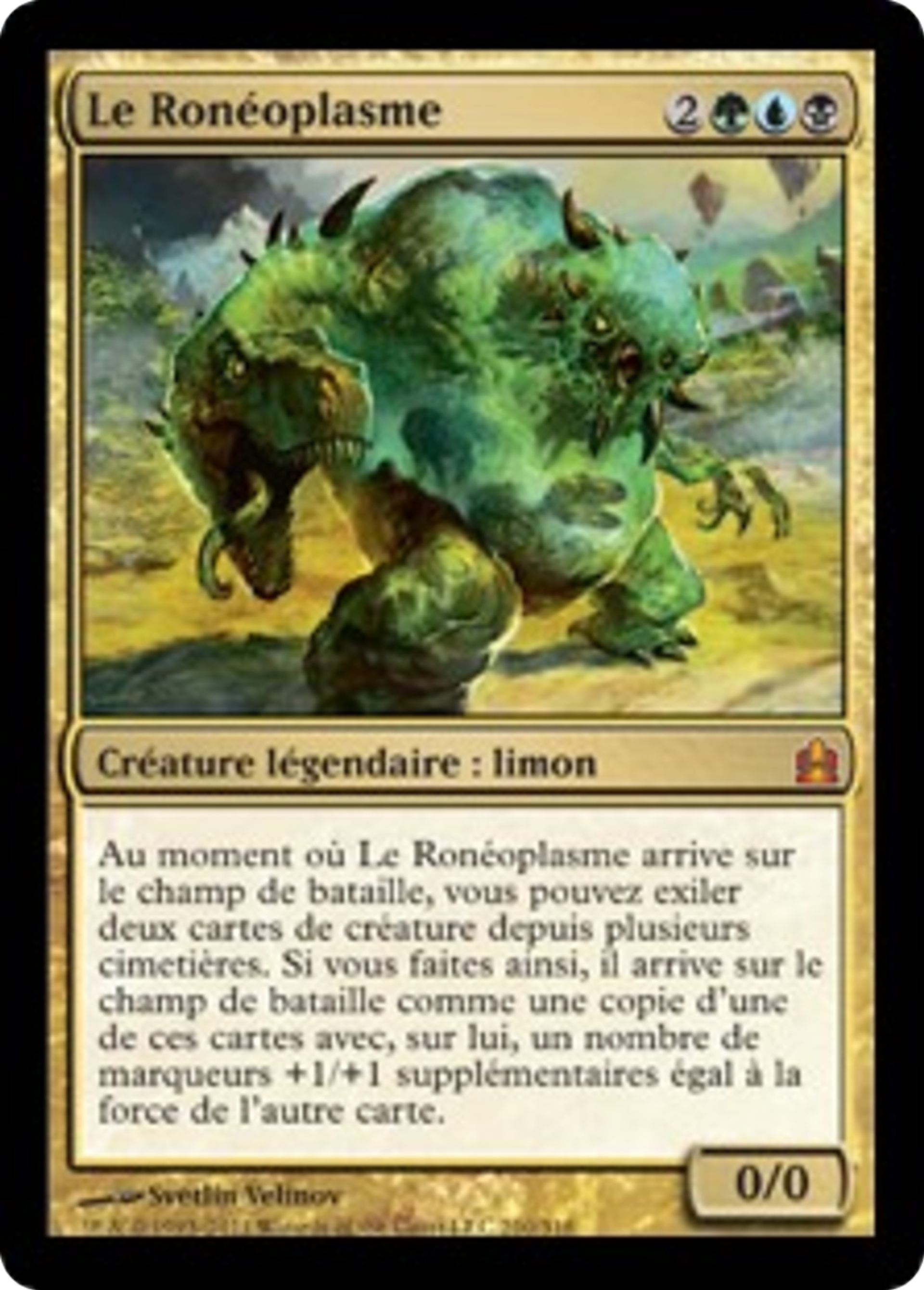 Le Ronéoplasme — Commander 2011 — Magic: The Gathering