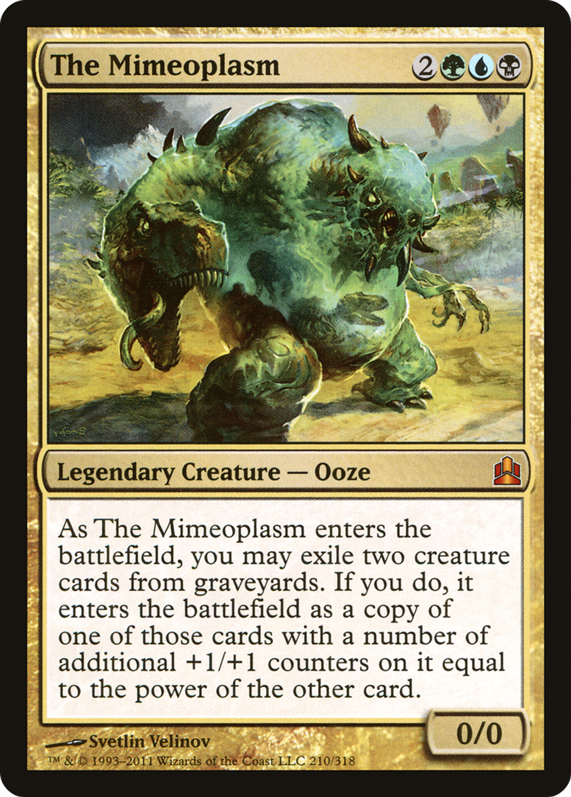 The Mimeoplasm — Commander 2011 — Magic: The Gathering