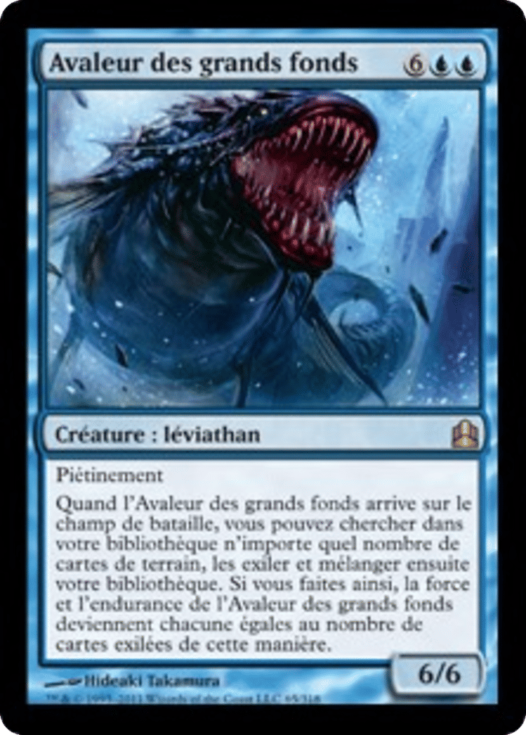 Avaleur des grands fonds — Commander 2011 — Magic: The Gathering