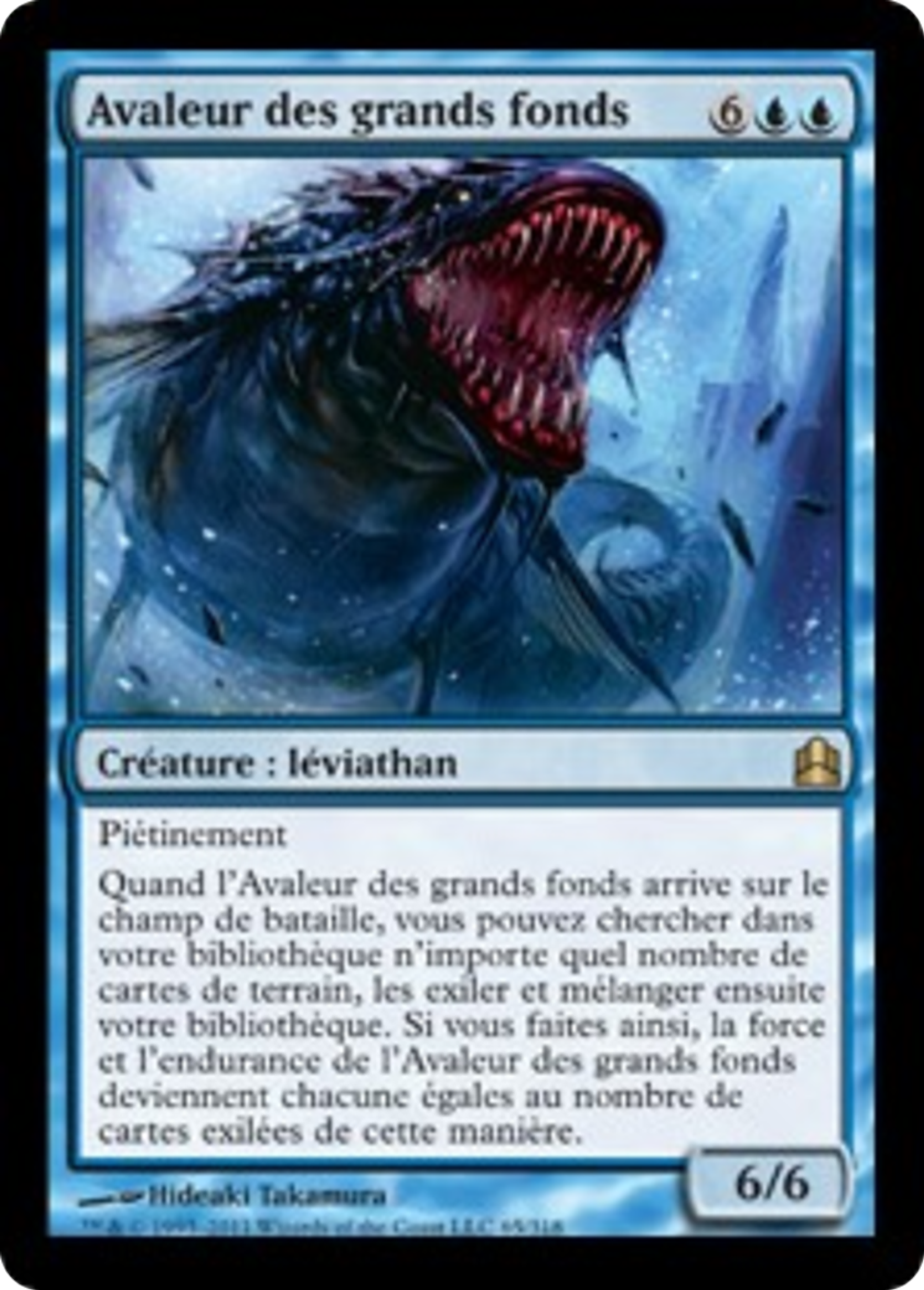 Avaleur des grands fonds — Commander 2011 — Magic: The Gathering