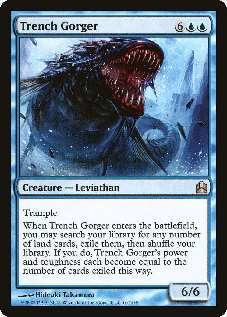Trench Gorger — Commander 2011 — Magic: The Gathering