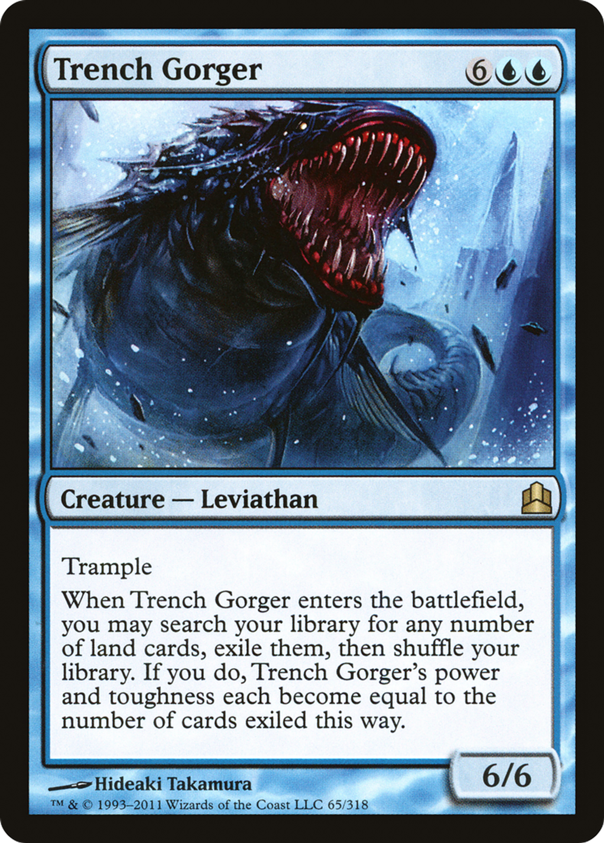 Trench Gorger — Commander 2011 — Magic: The Gathering