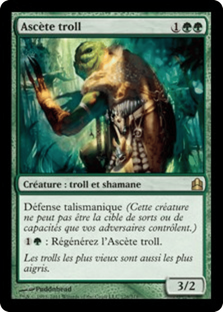 Ascète troll — Commander 2011 — Magic: The Gathering