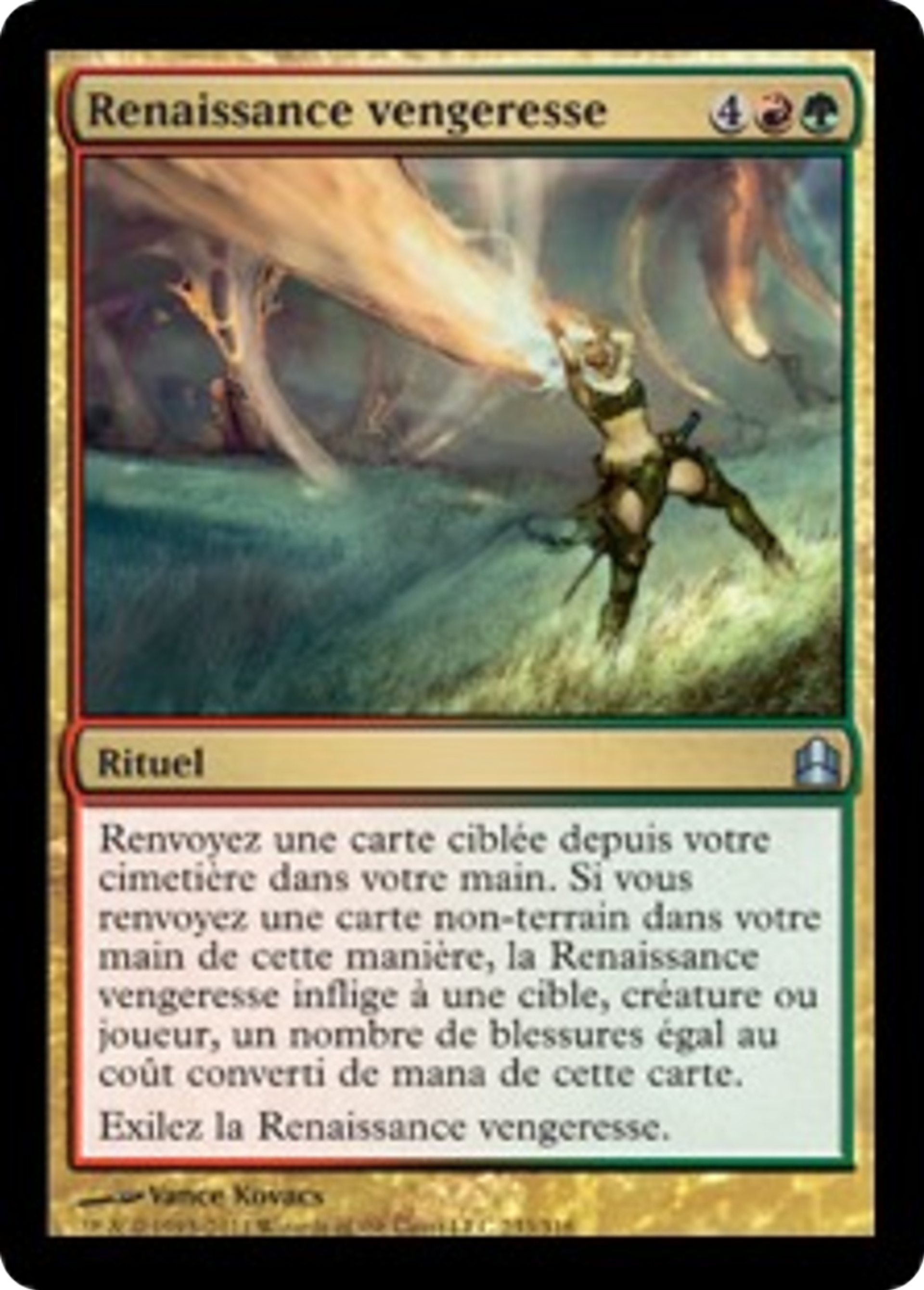 Renaissance vengeresse — Commander 2011 — Magic: The Gathering