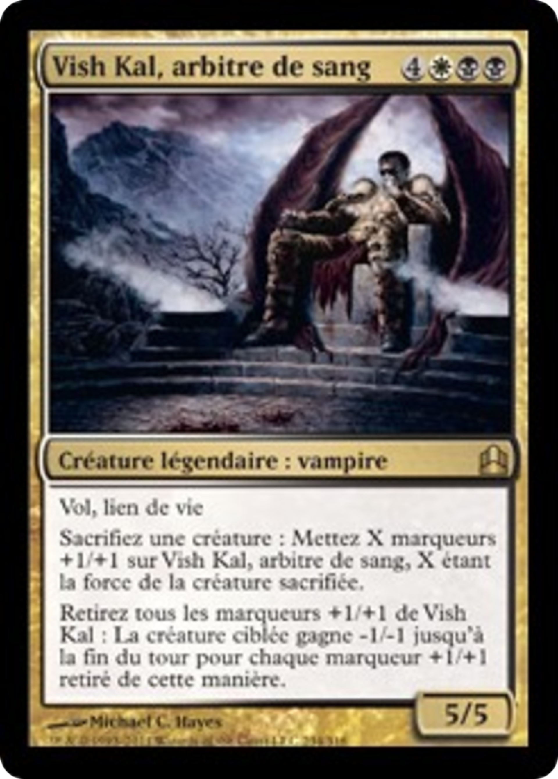 Vish Kal, arbitre de sang — Commander 2011 — Magic: The Gathering