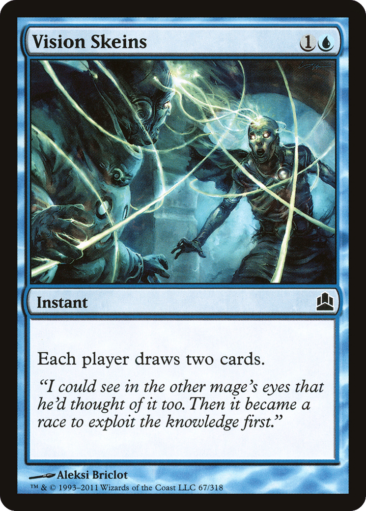 Vision Skeins — Commander 2011 — Magic: The Gathering
