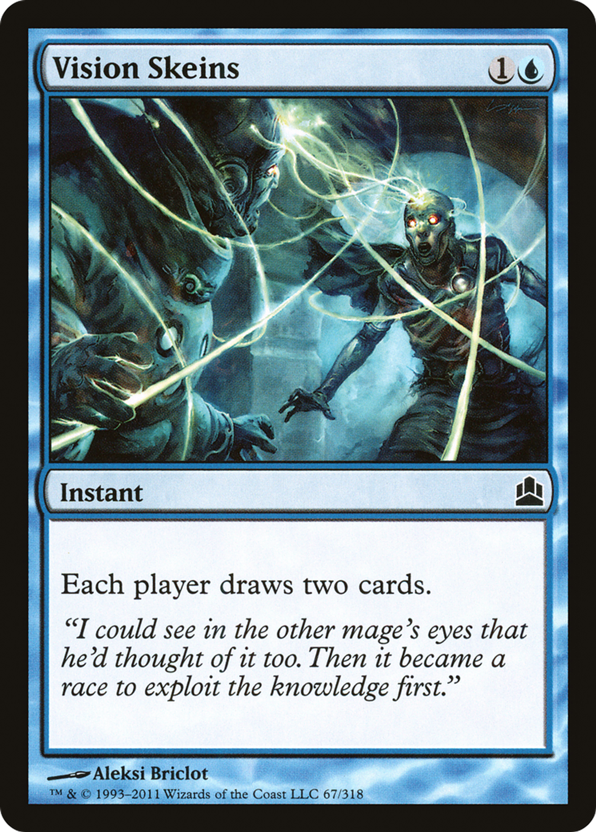 Vision Skeins — Commander 2011 — Magic: The Gathering