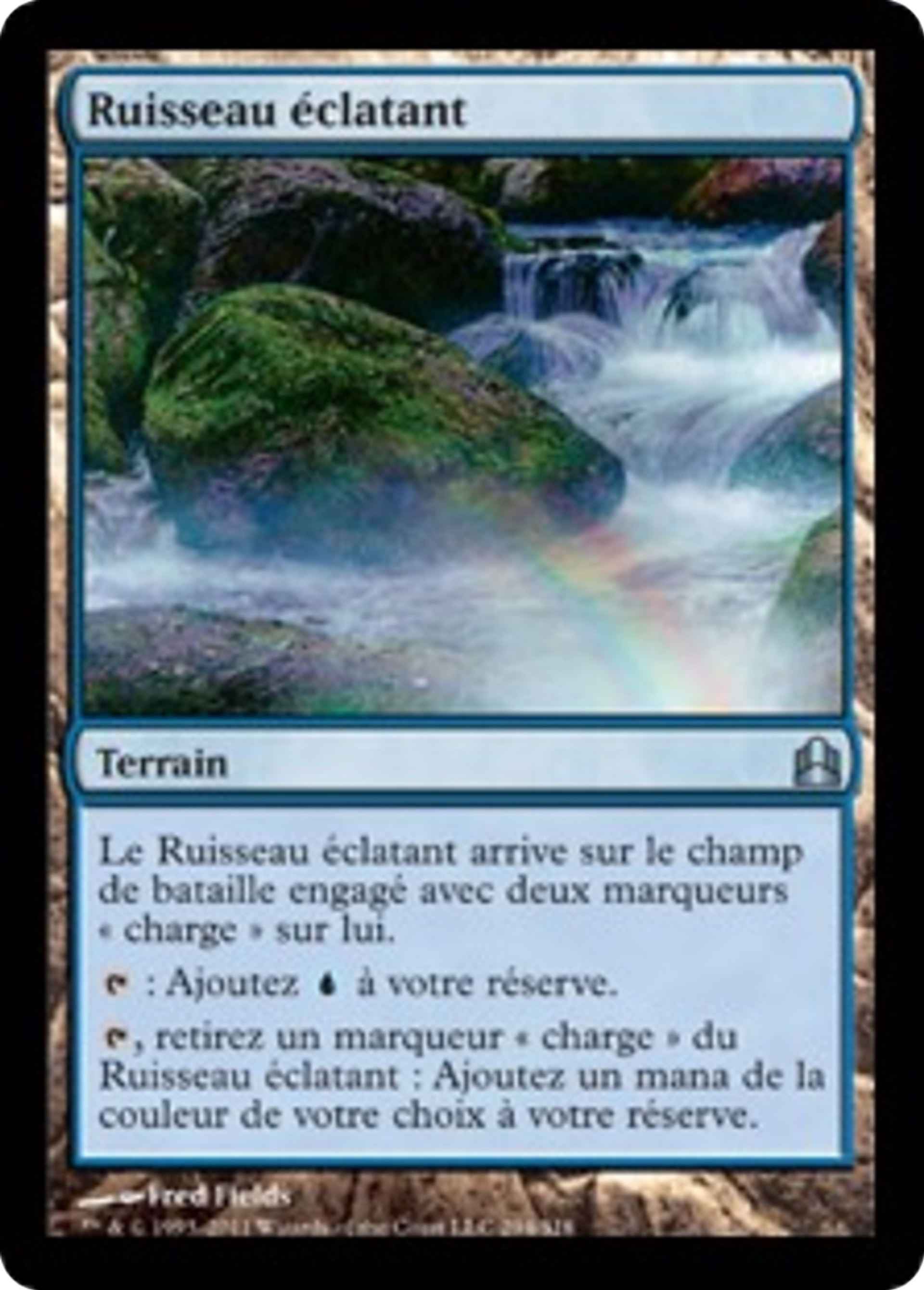 Ruisseau éclatant — Commander 2011 — Magic: The Gathering