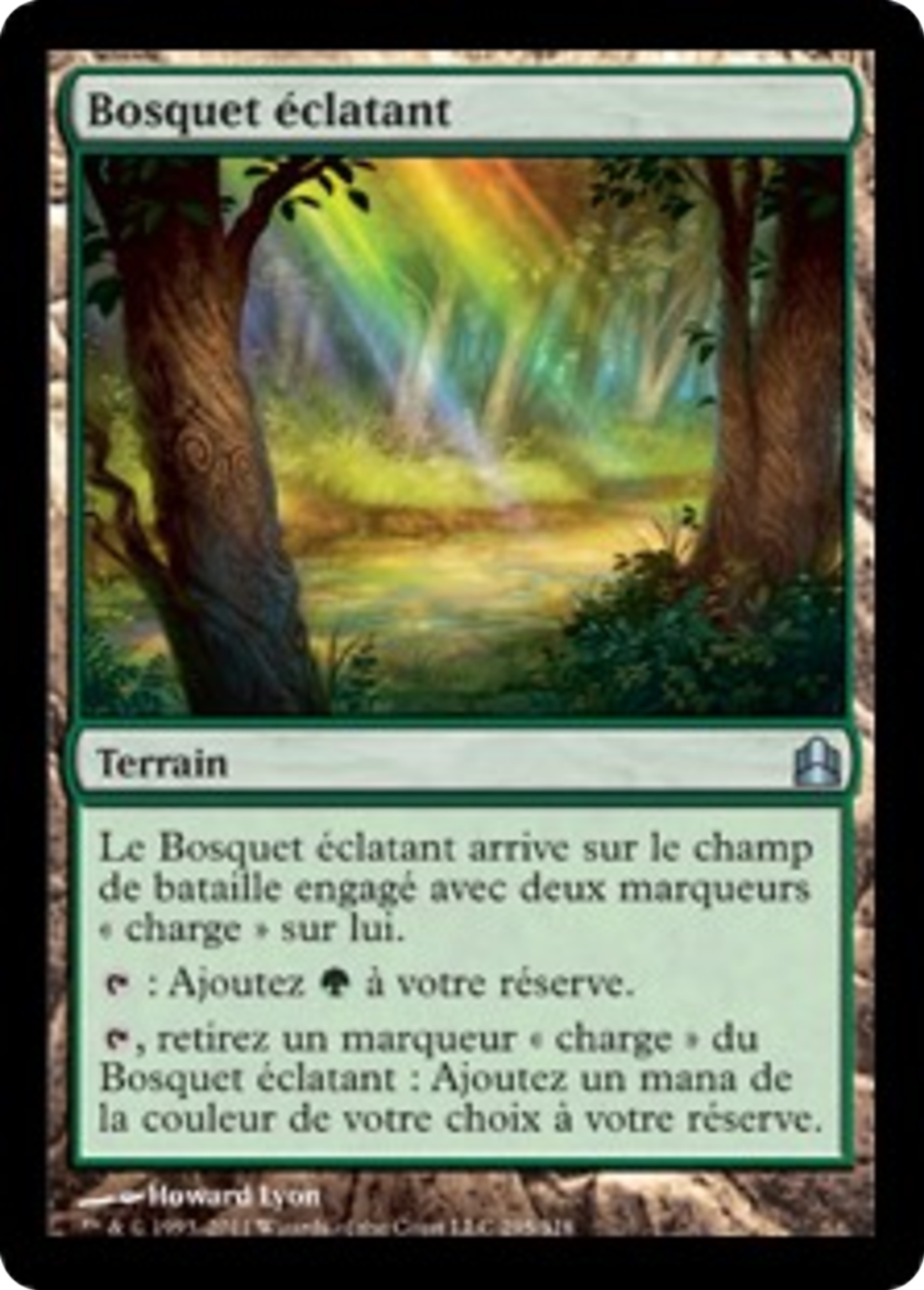 Bosquet éclatant — Commander 2011 — Magic: The Gathering