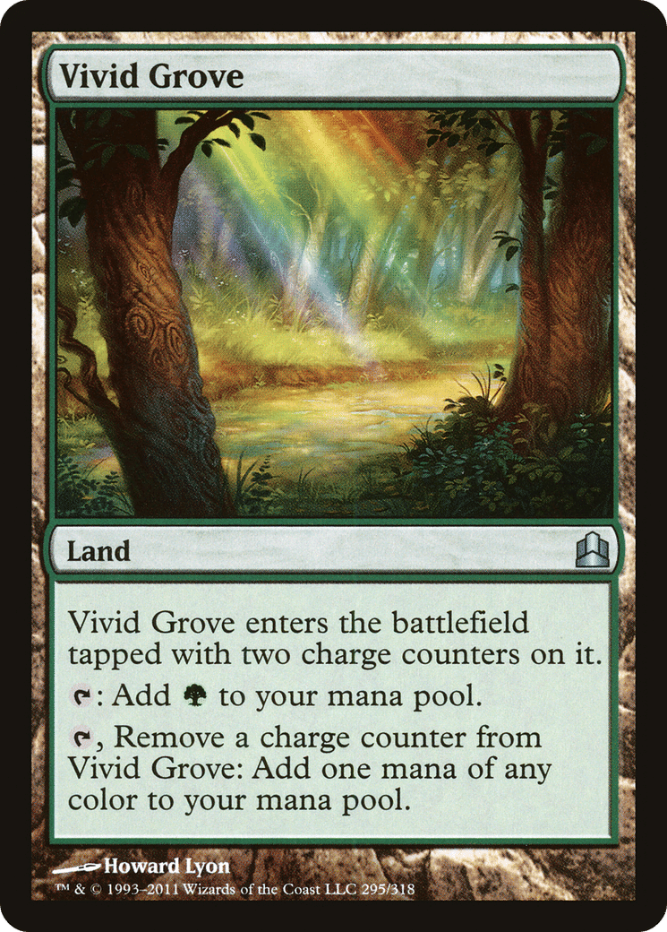 Vivid Grove — Commander 2011 — Magic: The Gathering