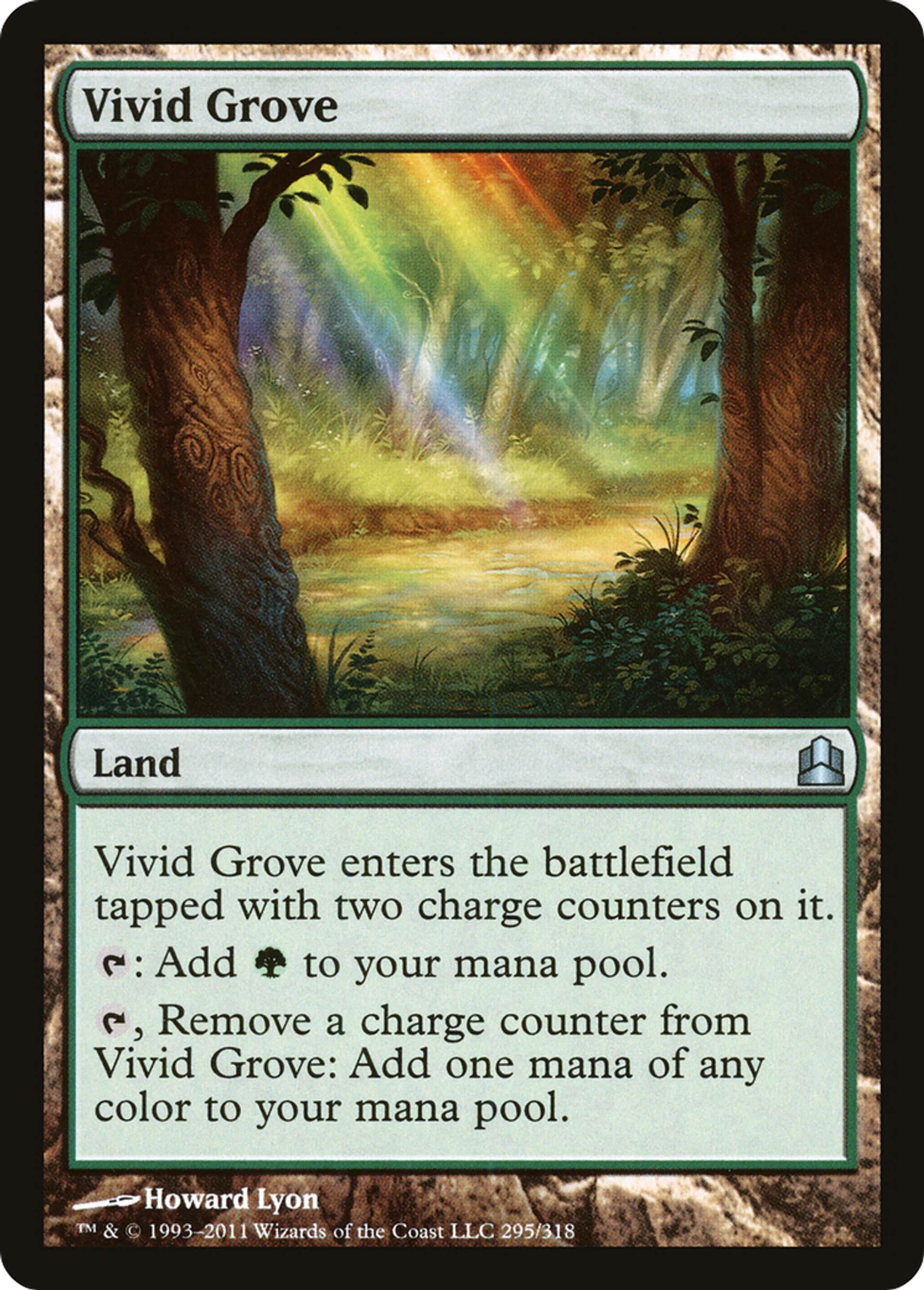 Vivid Grove — Commander 2011 — Magic: The Gathering