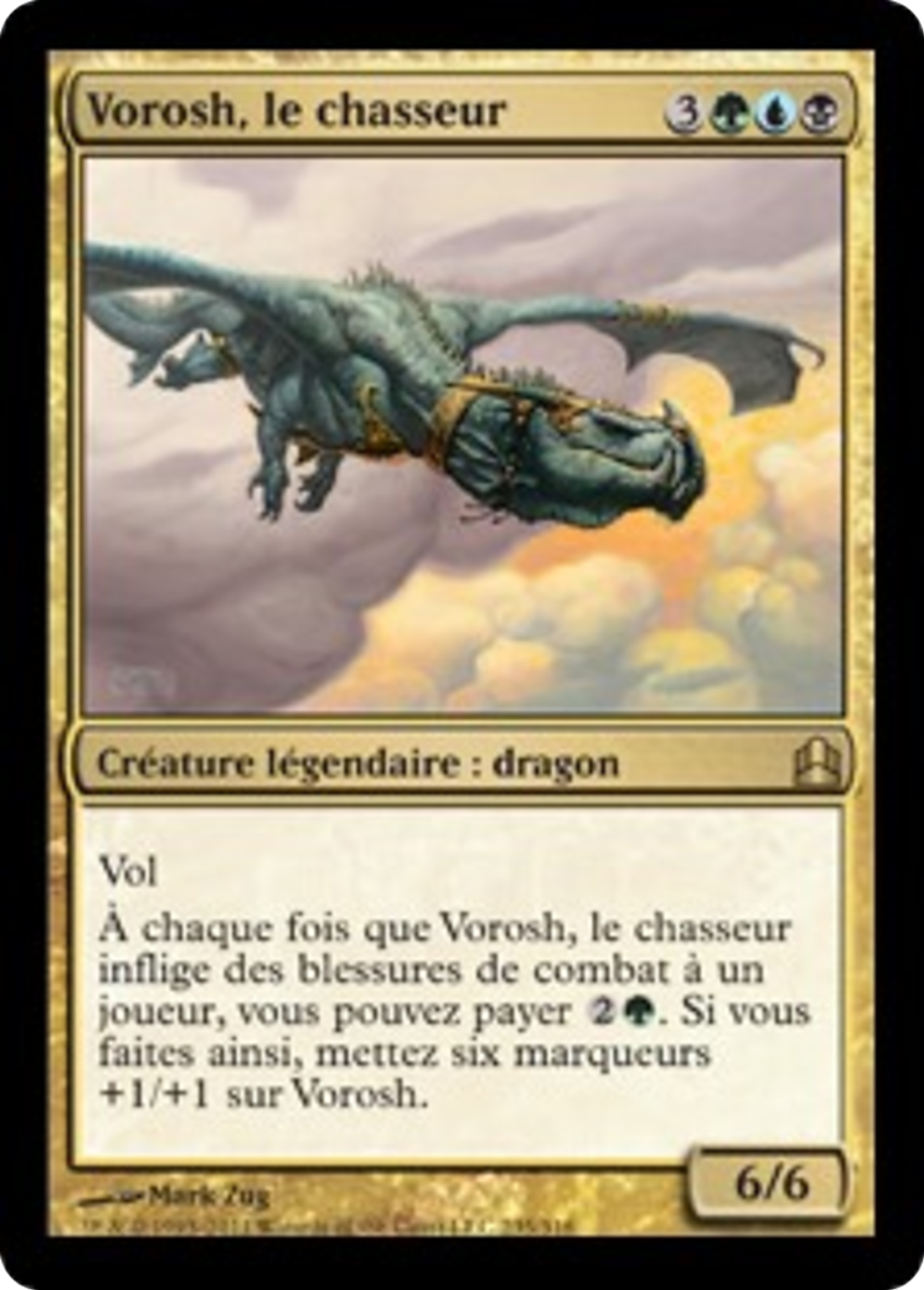 Vorosh, le chasseur — Commander 2011 — Magic: The Gathering