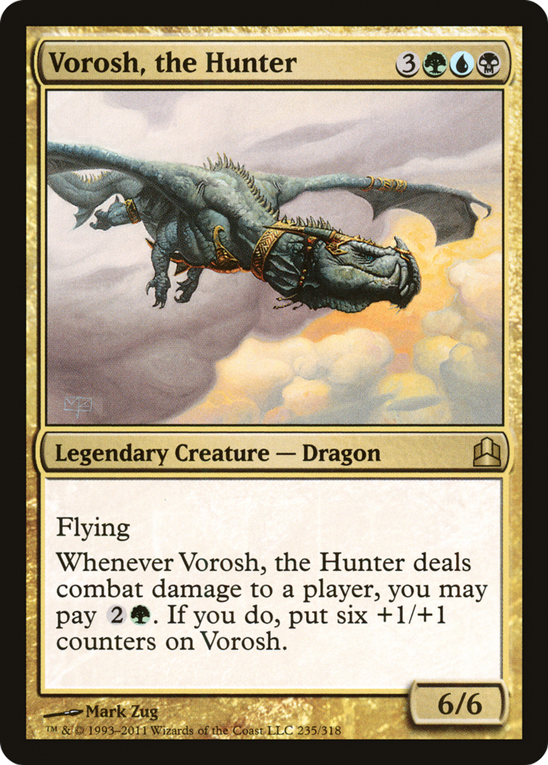Vorosh, the Hunter — Commander 2011 — Magic: The Gathering