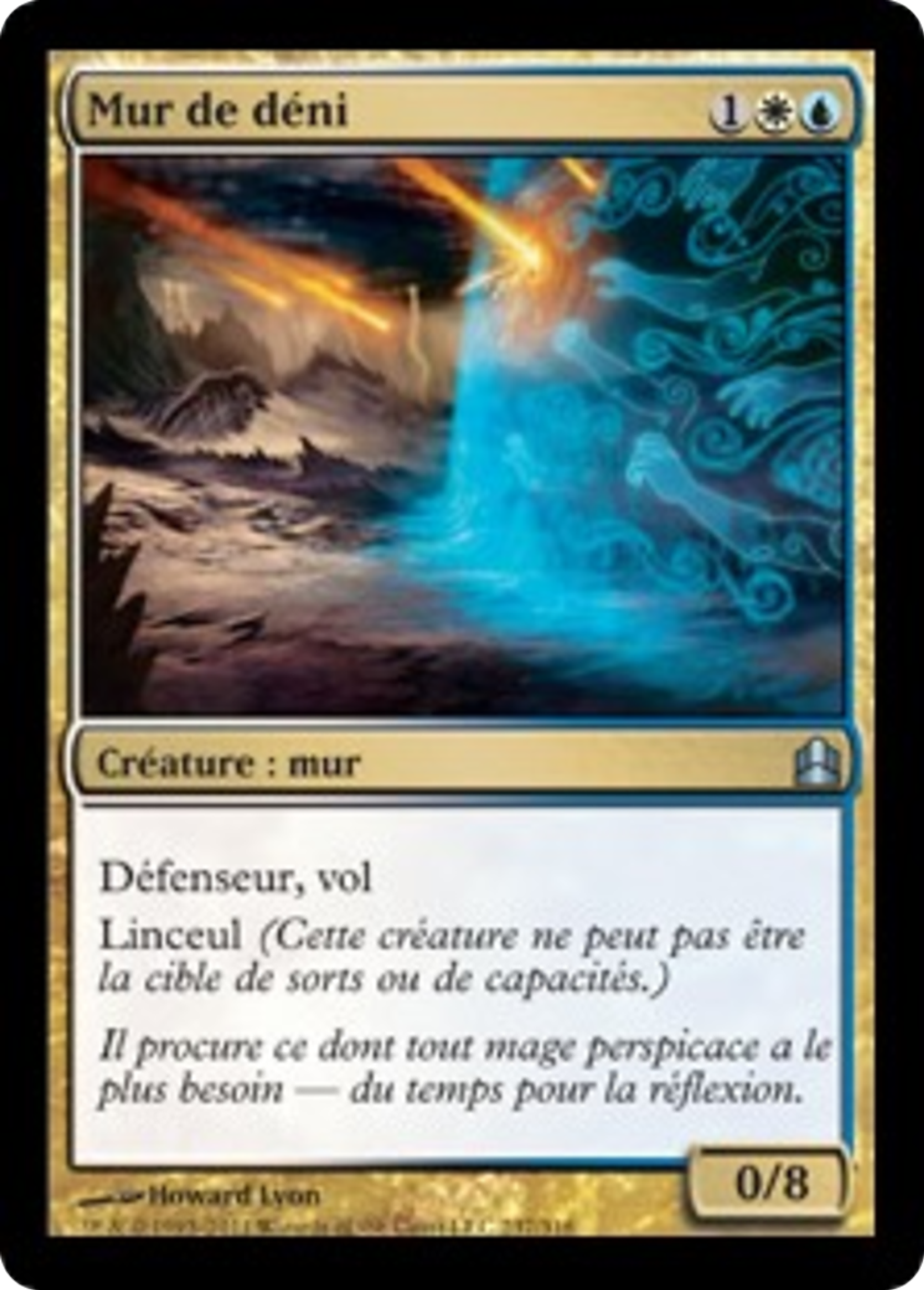 Mur de déni — Commander 2011 — Magic: The Gathering