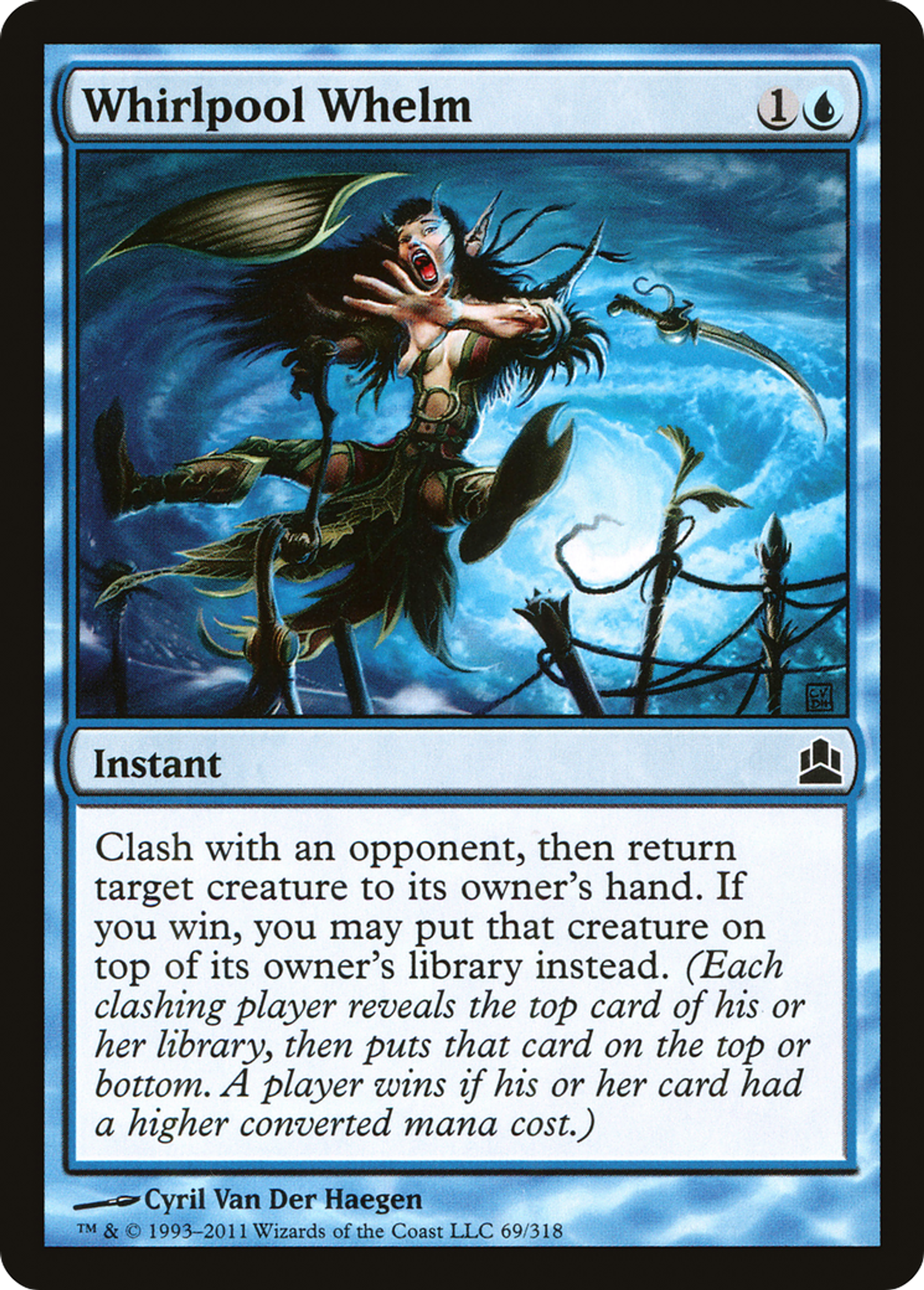 Whirlpool Whelm — Commander 2011 — Magic: The Gathering