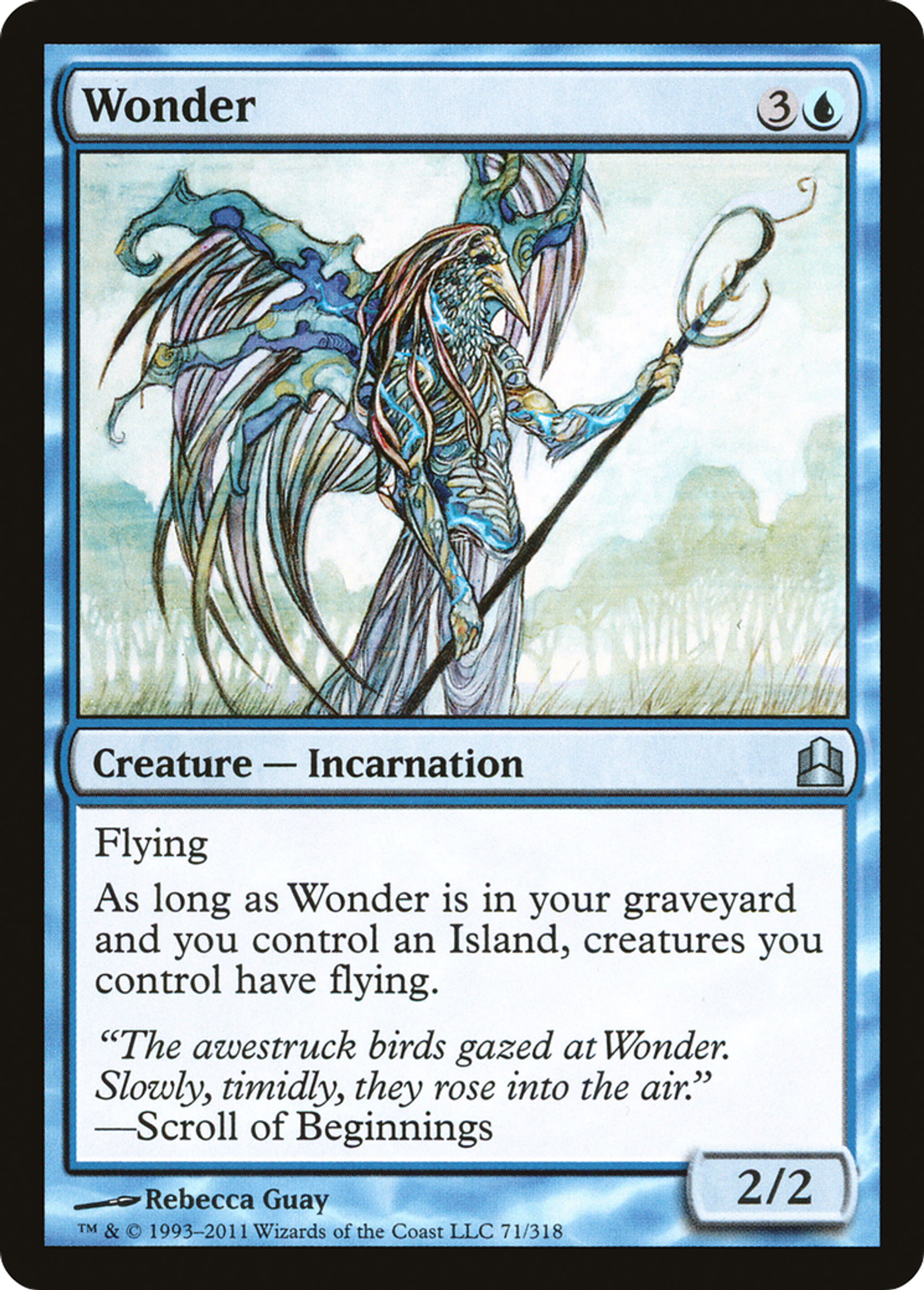 Wonder — Commander 2011 — Magic: The Gathering